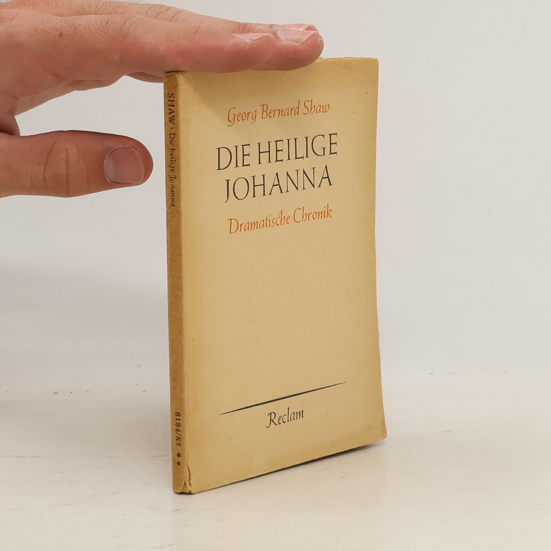 George Bernard Shaw Die heilige Johanna