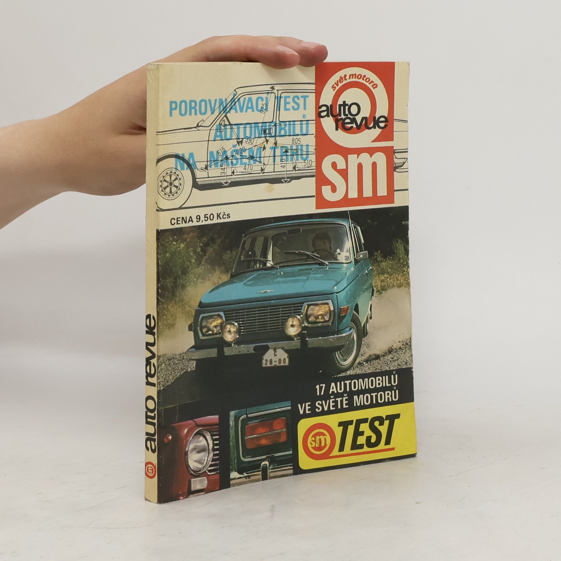 Kolektiv autorů Auto-revue. 1974, Porovnávací test automobilů na našem trhu