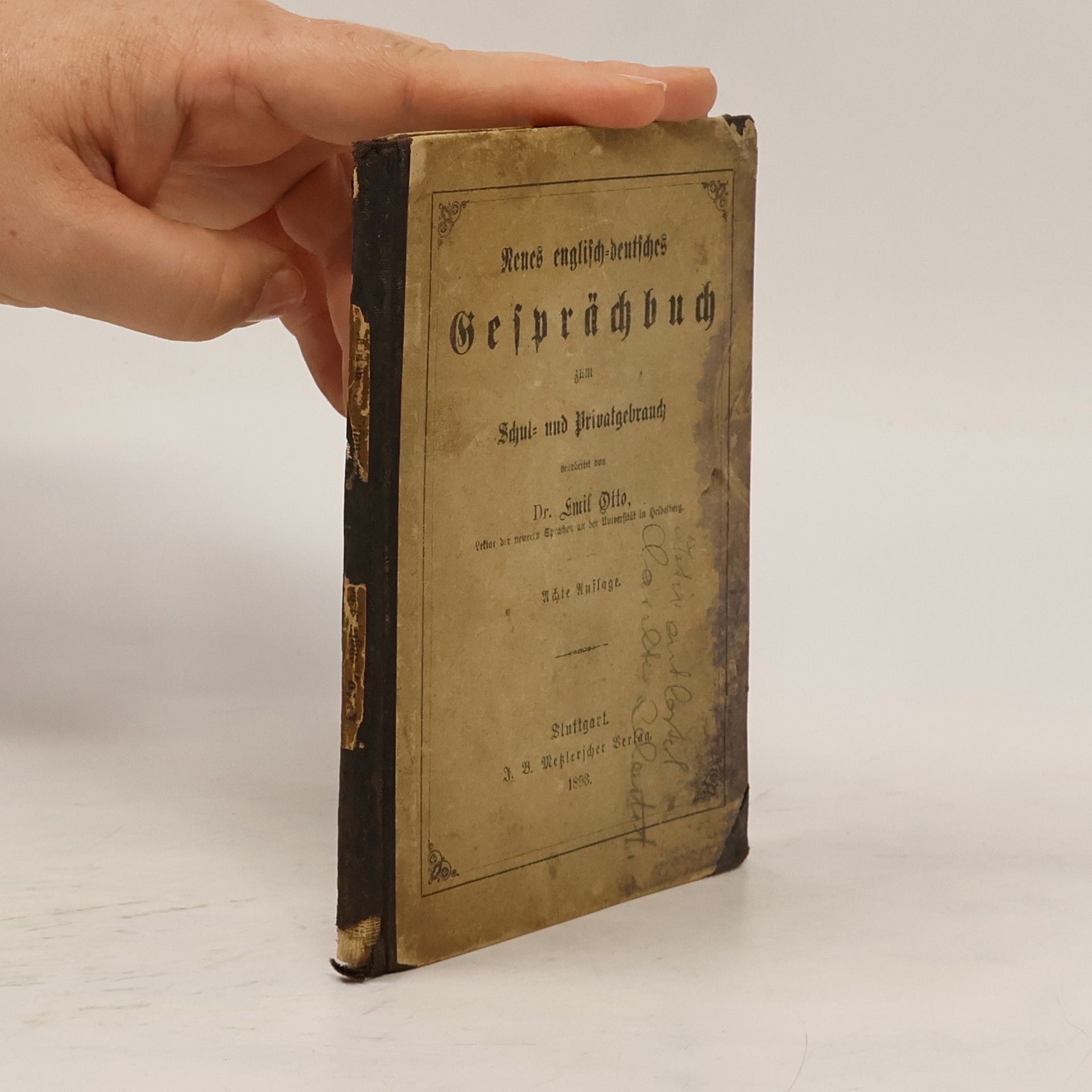 Emil Otto Neues englisch-deutsches Gesprächbuch