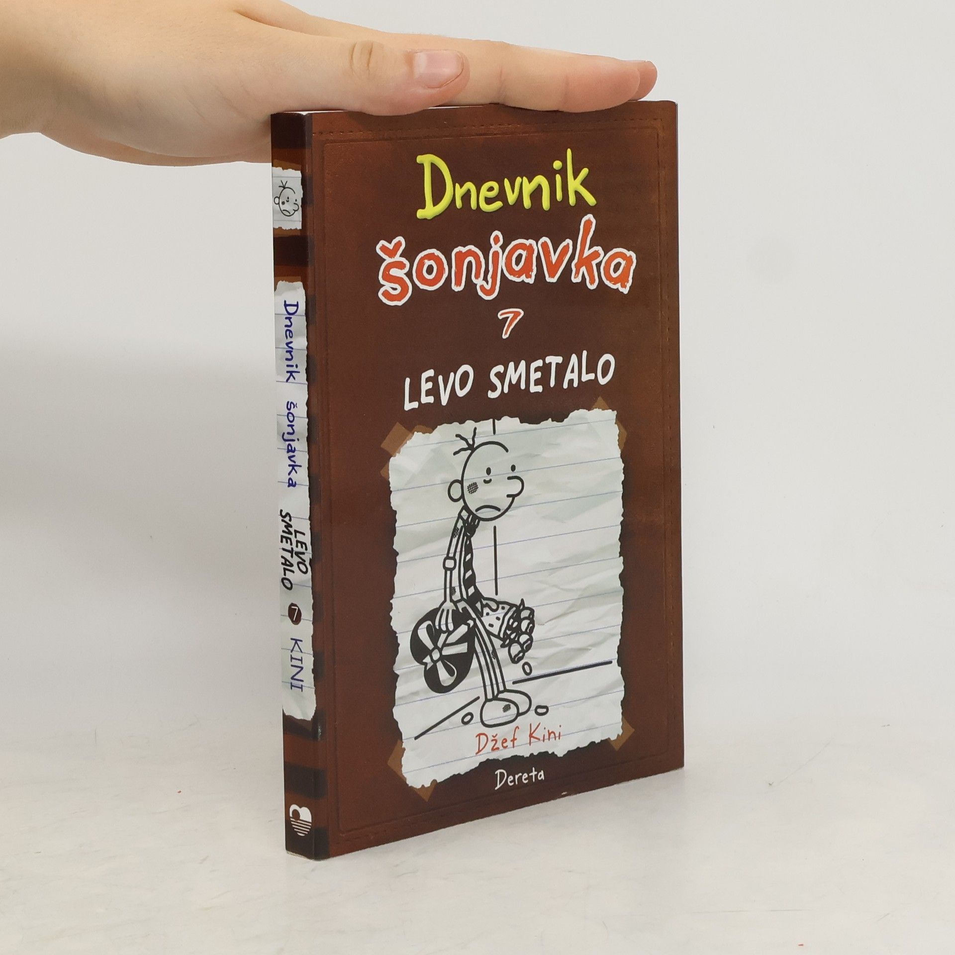Jeff Kinney Dnevnik šonjavka - 7: Levo smetalo