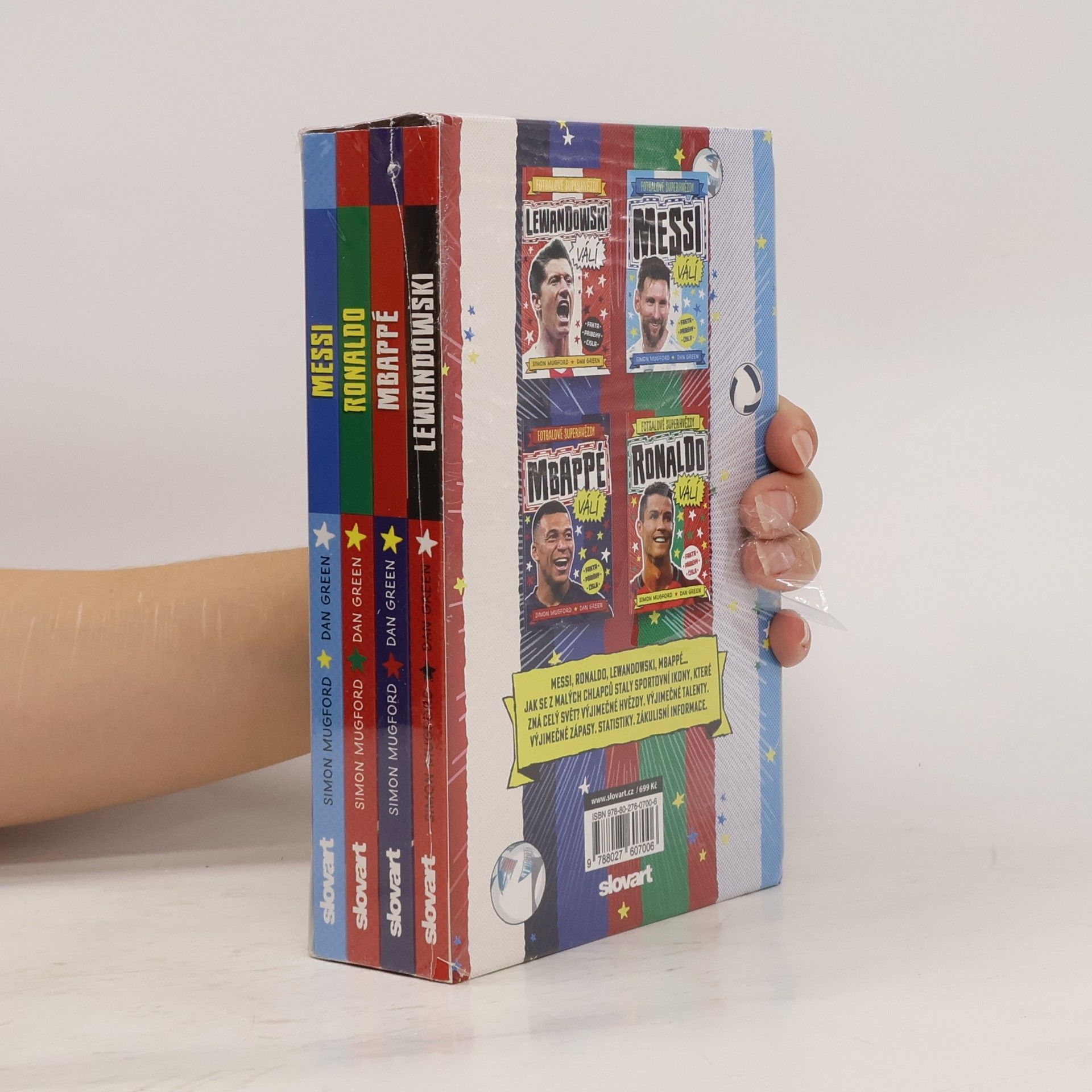 Collectif d'auteurs Fotbalové superhvězdy BOX 1-4
