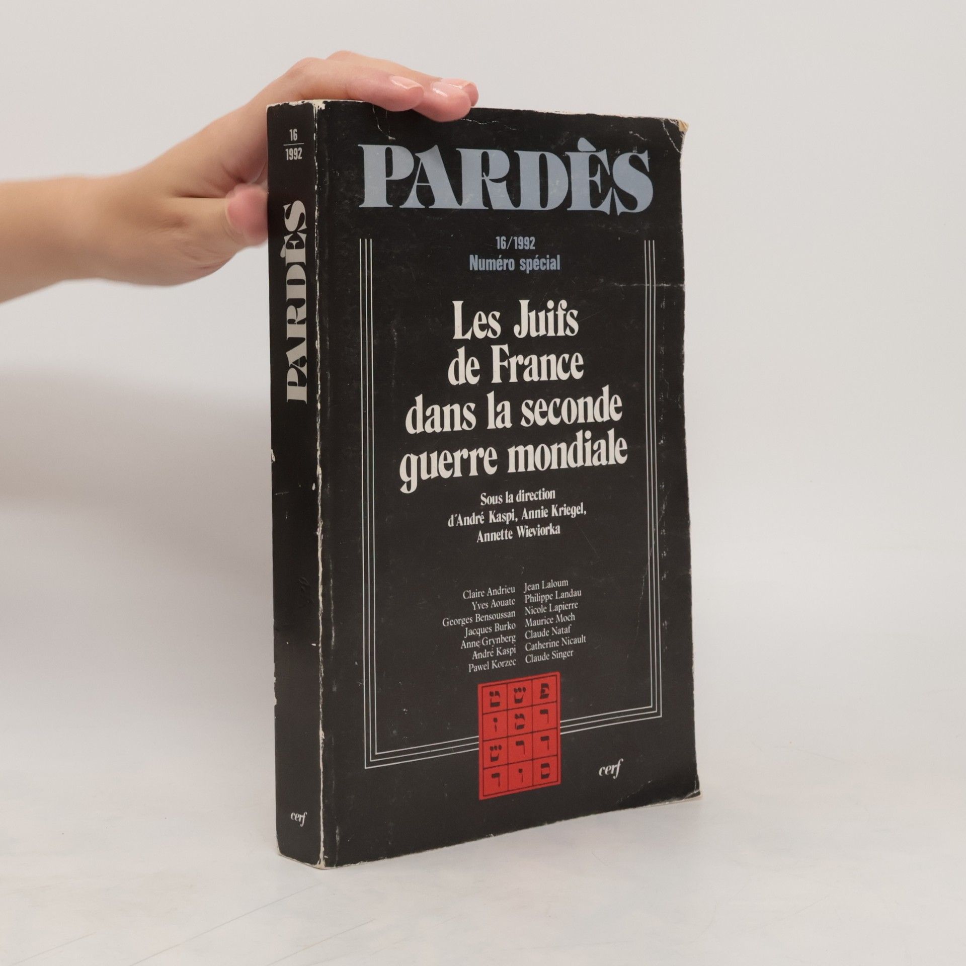 Andre Kaspi Les juifs de France dans la seconde guerre mondiale