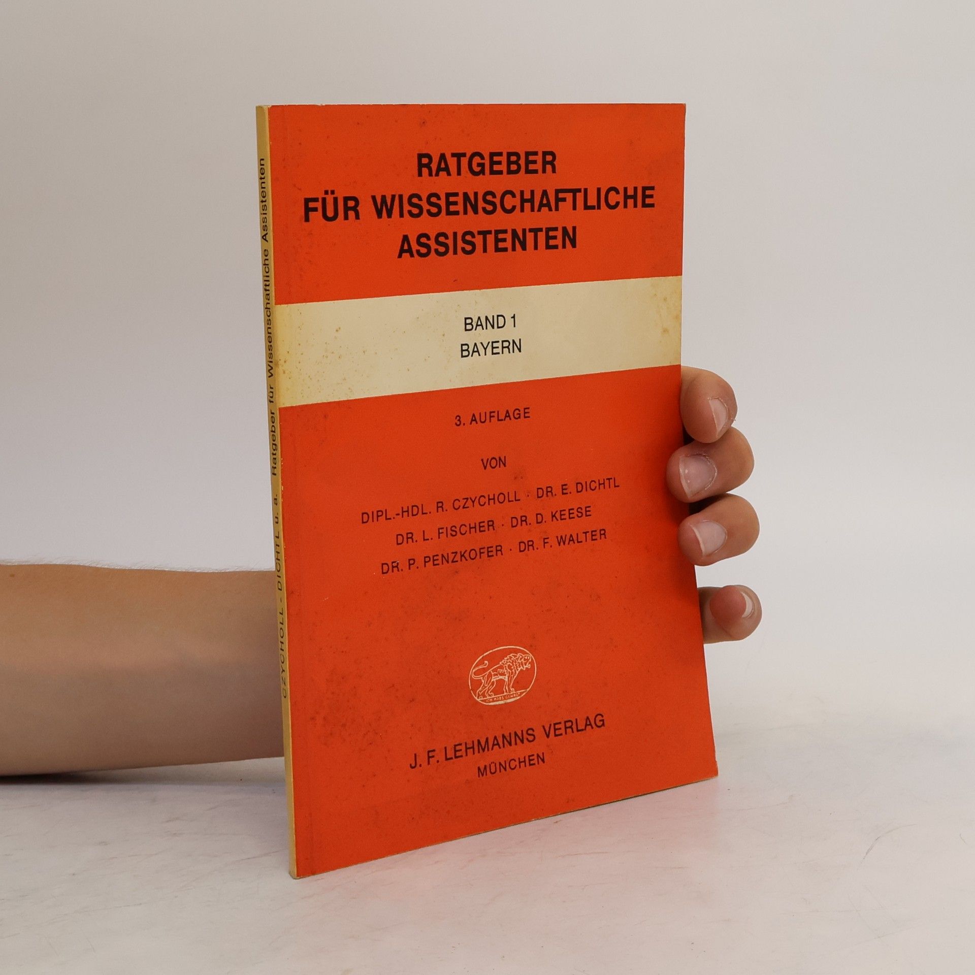 Autorenkollektiv Ratgeber Für Wissenschaftliche Assistenten. Band 1