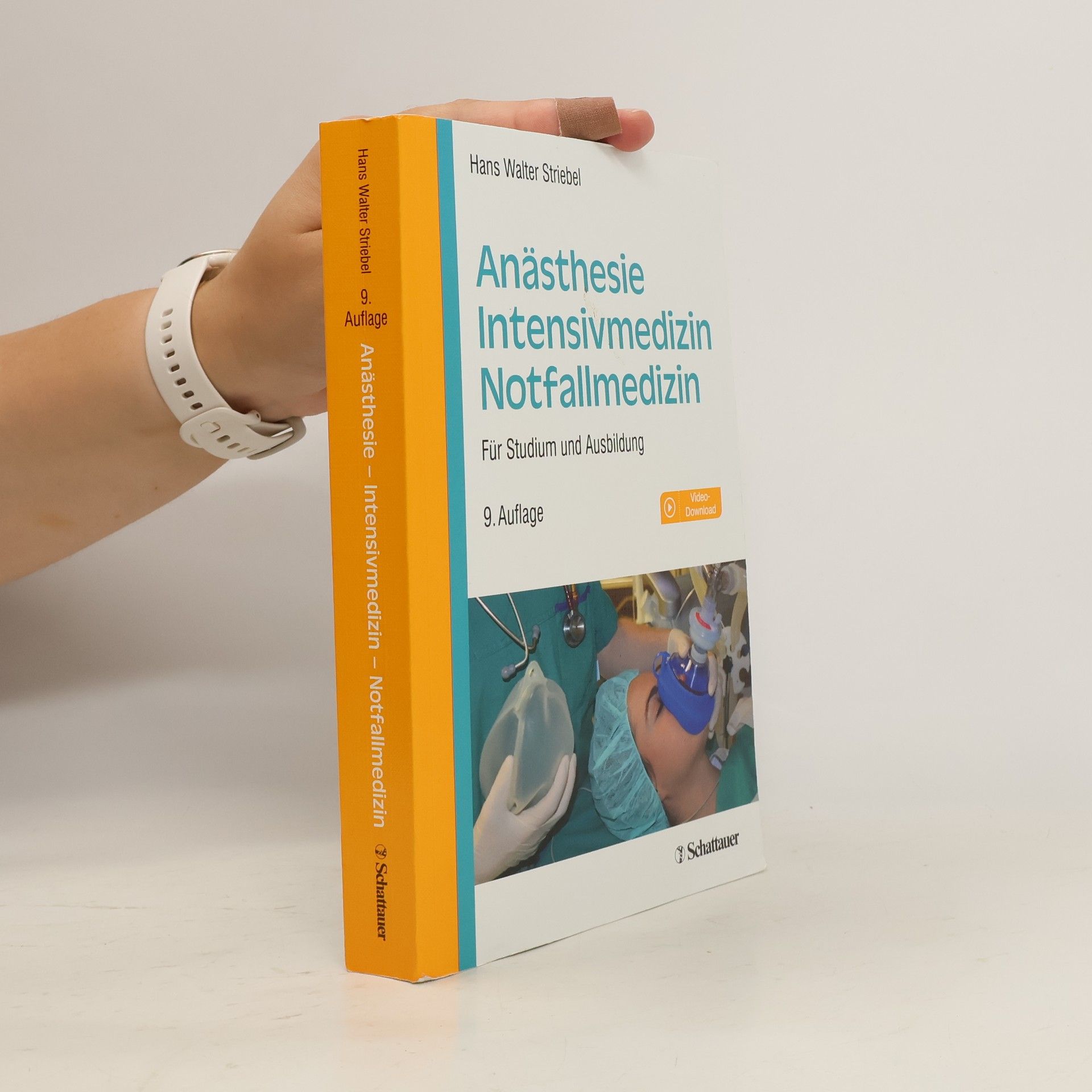 Hans Walter Striebel Anästhesie, Intensivmedizin, Notfallmedizin