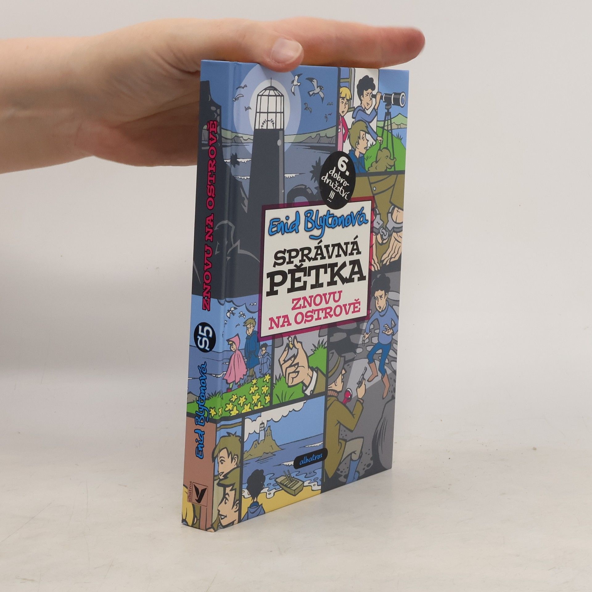Enid Blyton Správná pětka. Znovu na ostrově