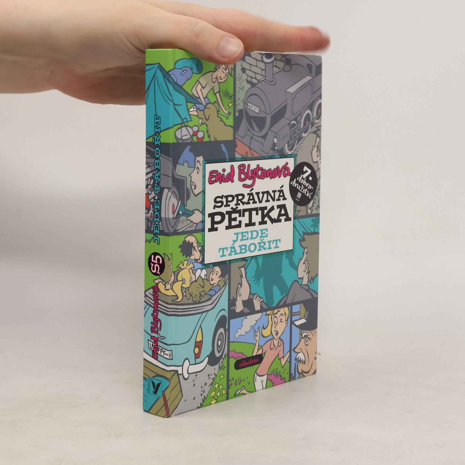Enid Blyton Správná pětka jede tábořit