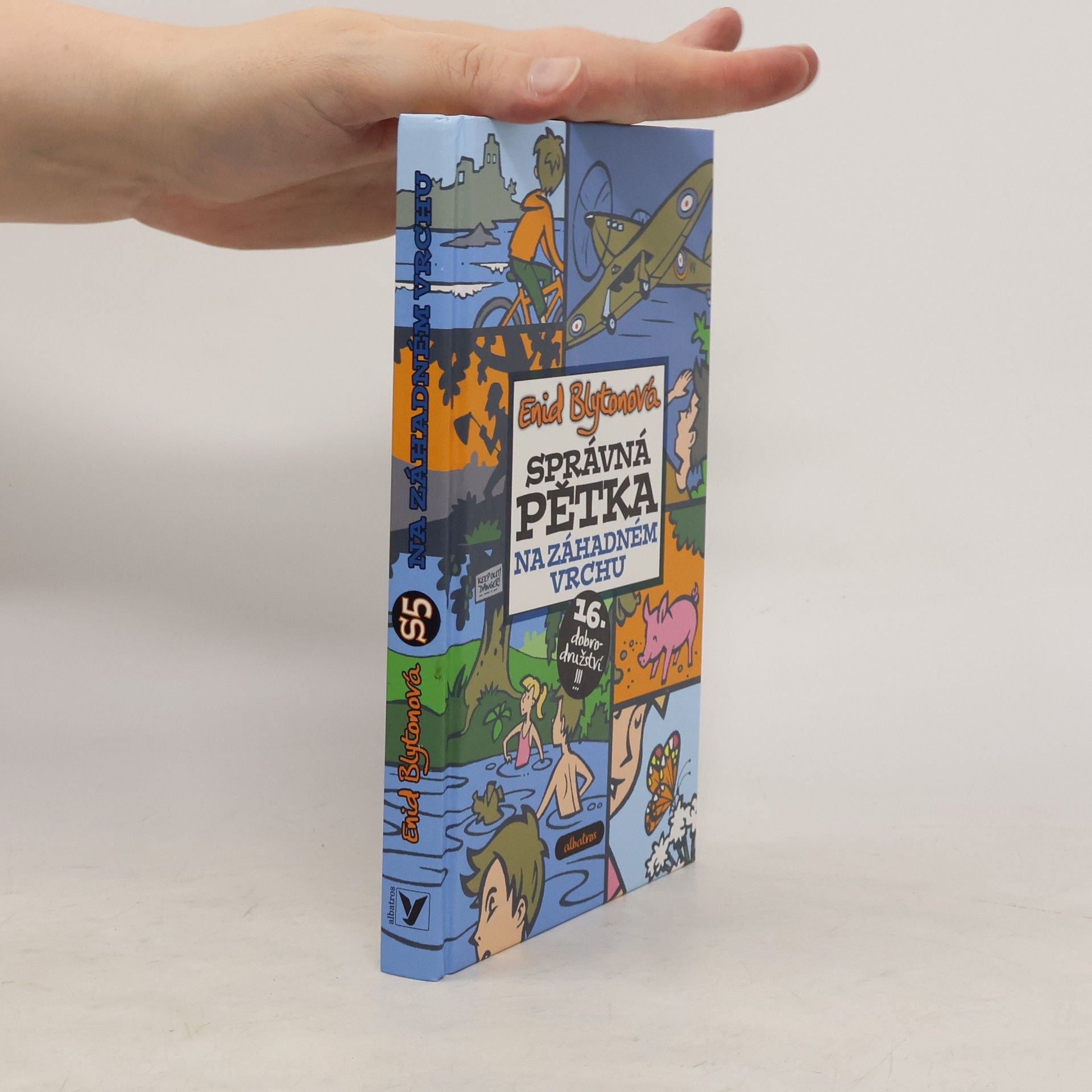 Enid Blyton Správná pětka. Na záhadném vrchu