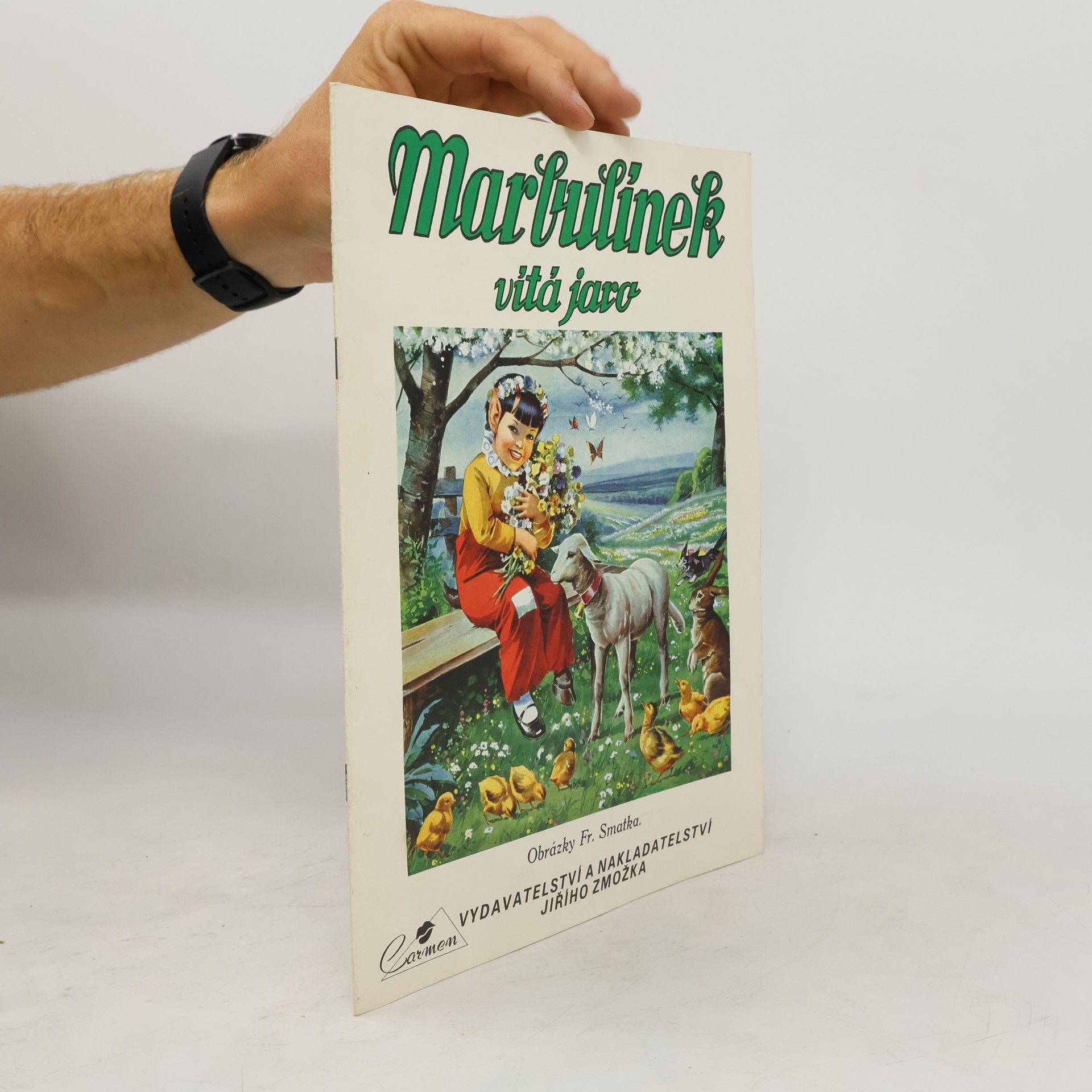 Marbulínek vítá jaro