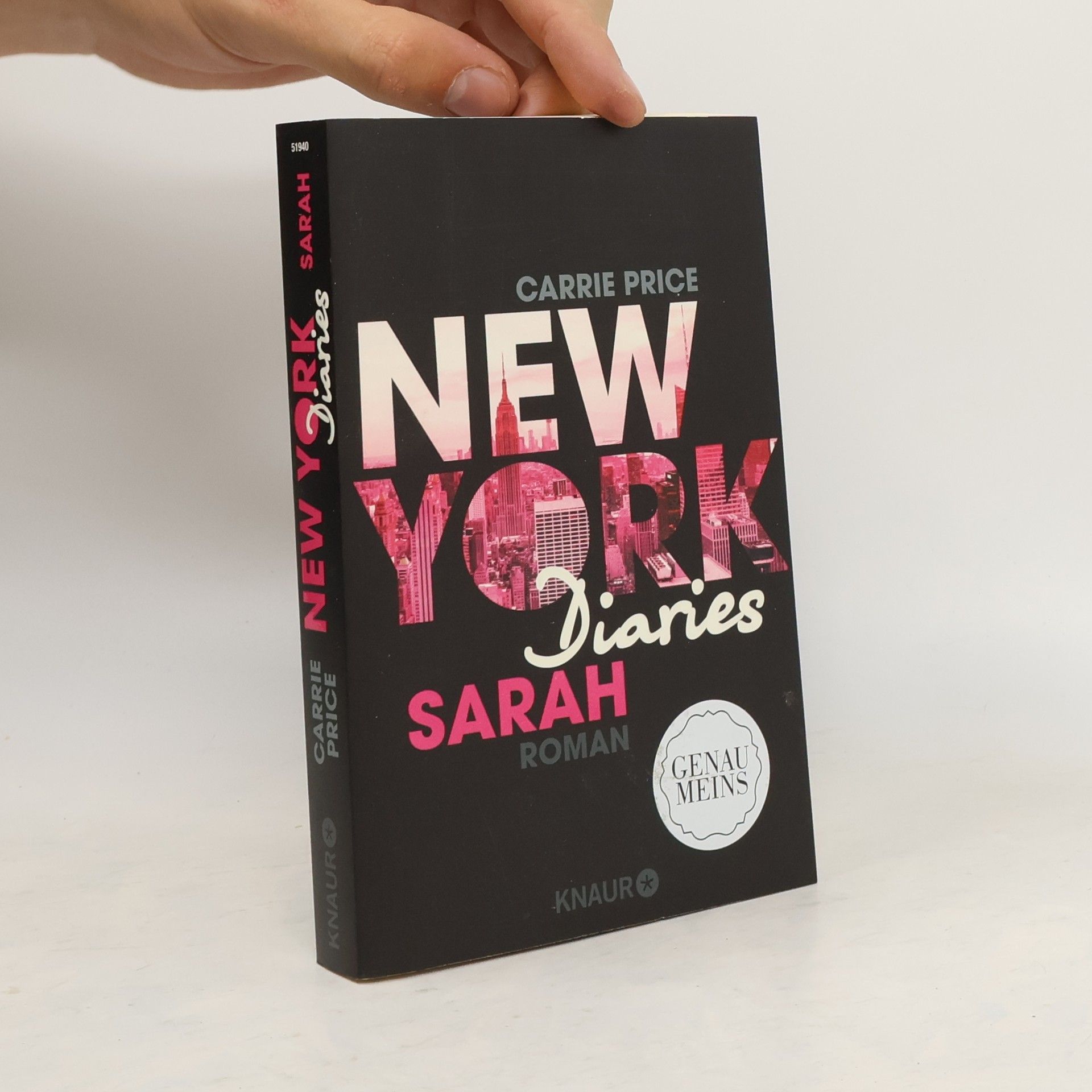 Carrie Price New York diaries - Sarah