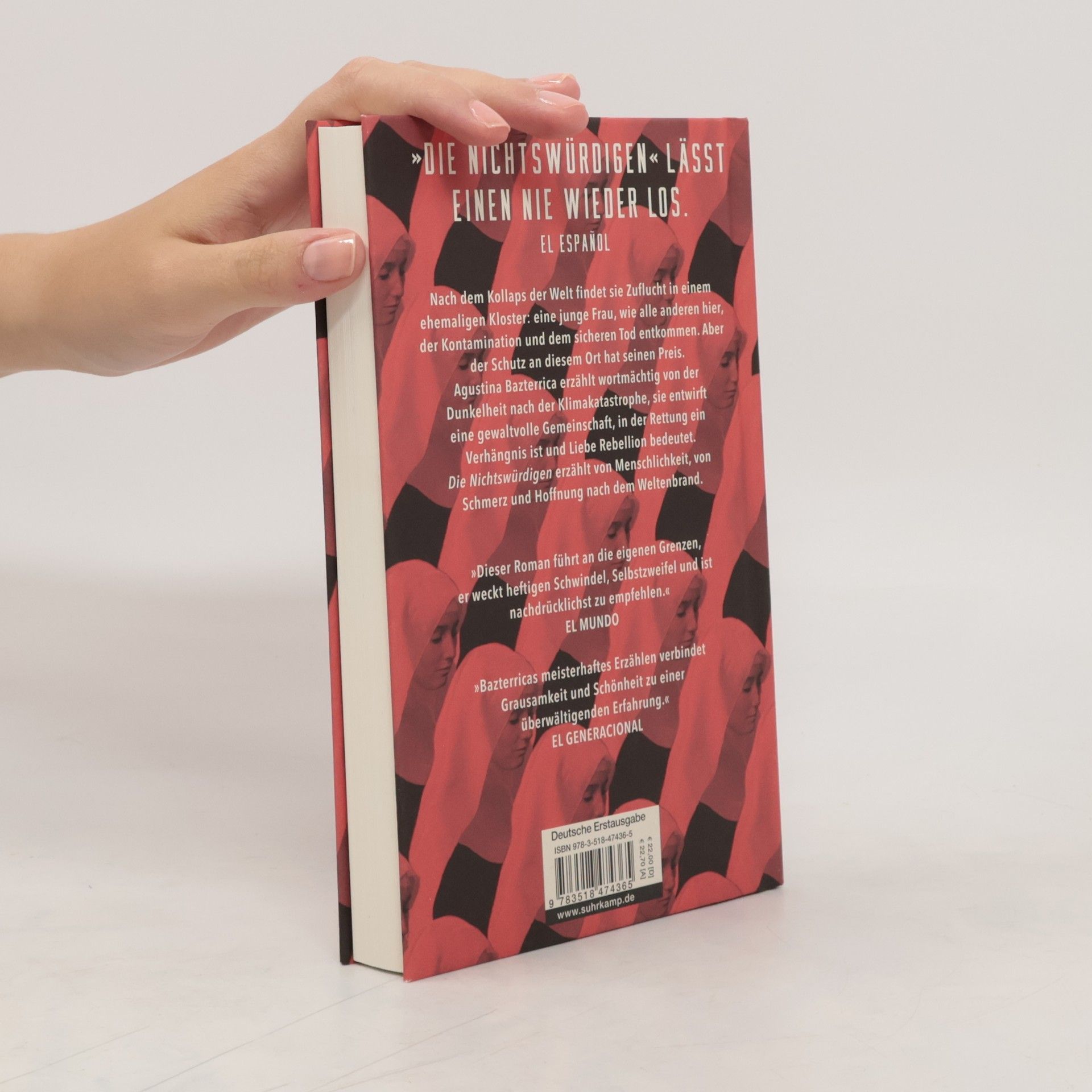 Agustina Bazterrica Die Nichtswürdigen. Roman | Eine Dystopie über Menschlichkeit, Schmerz und Hoffnung nach der Klimakatastrophe