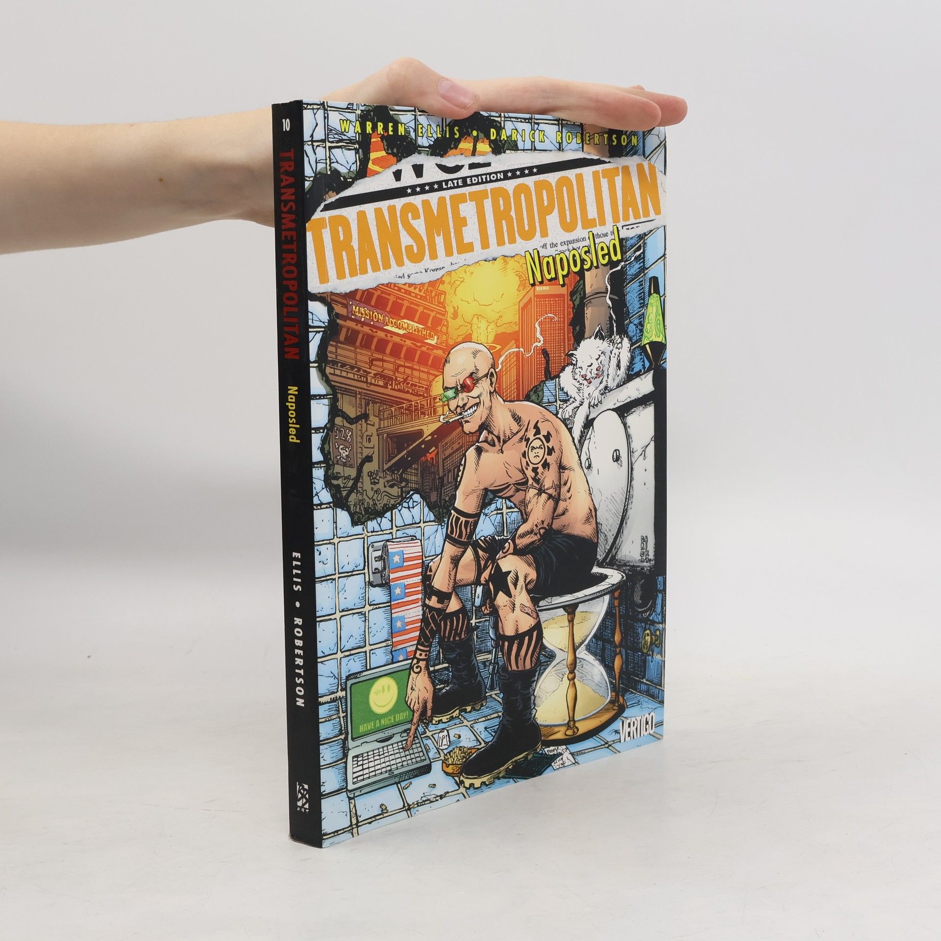 Warren Ellis Transmetropolitan #10 - Naposled