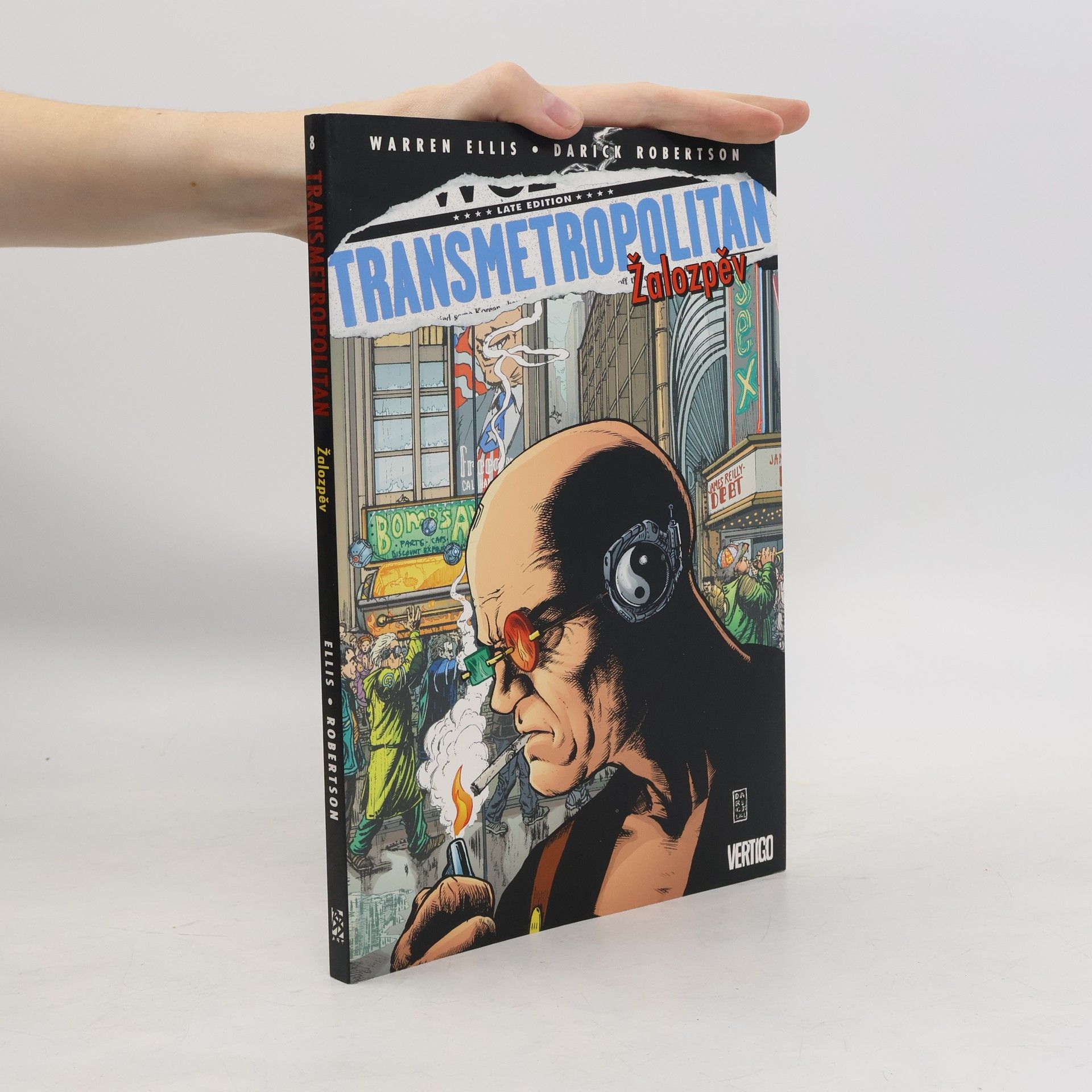 Warren Ellis Transmetropolitan. Žalozpěv