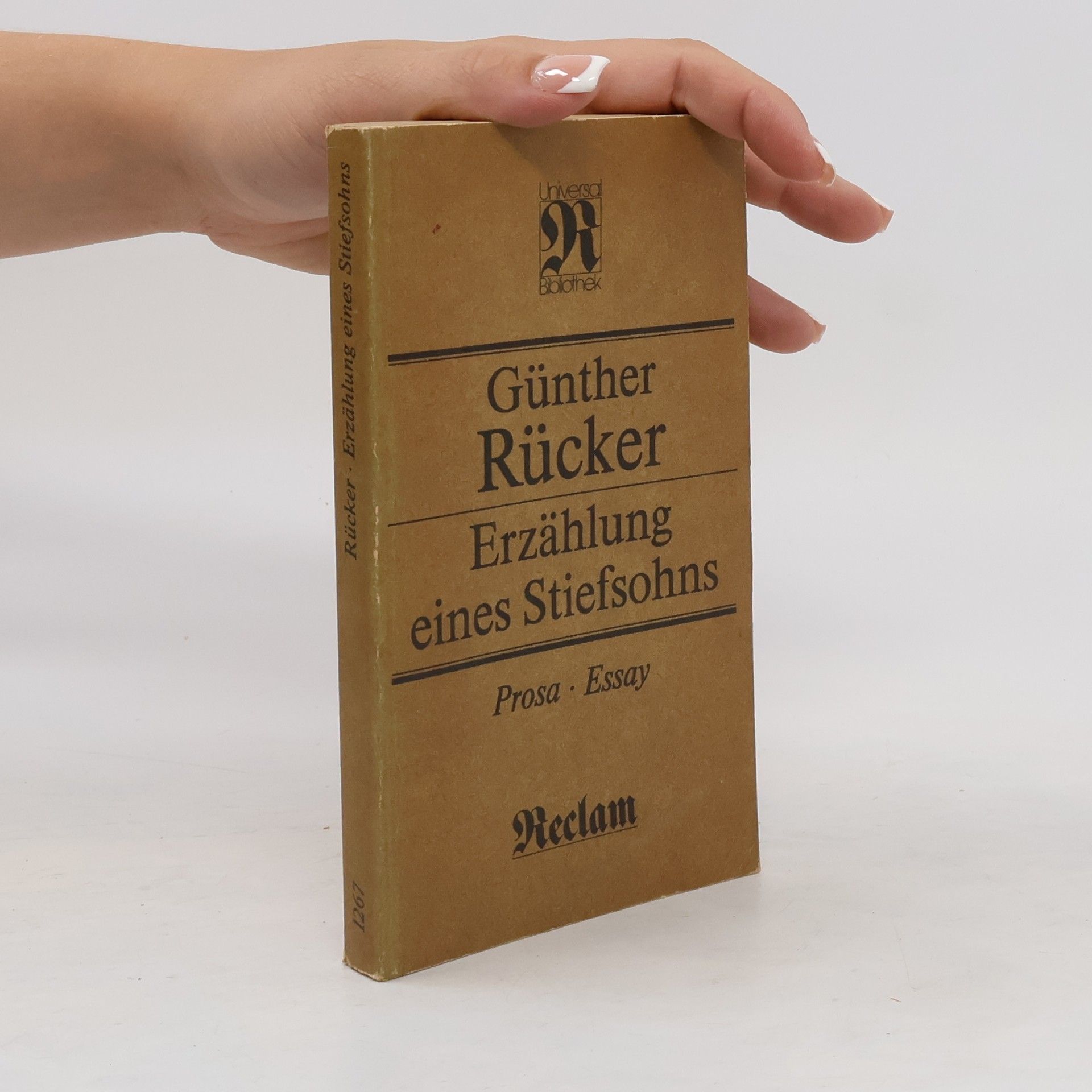 Günther Rücker Erzählung eines Stiefsohns