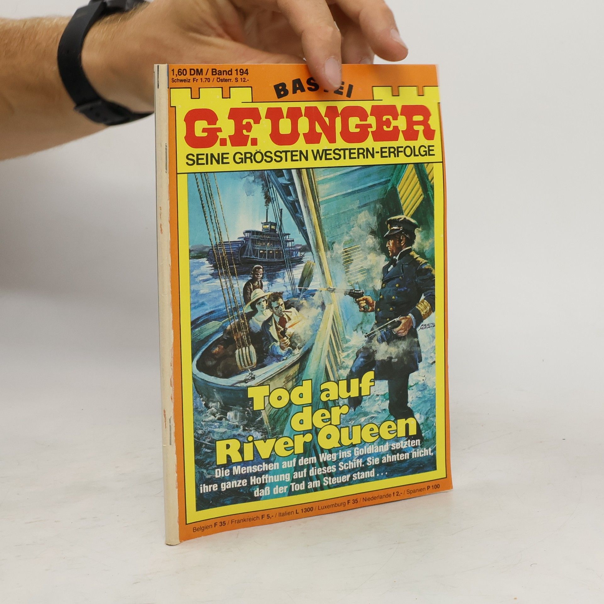 Gert F. Unger Tod auf der River Queen