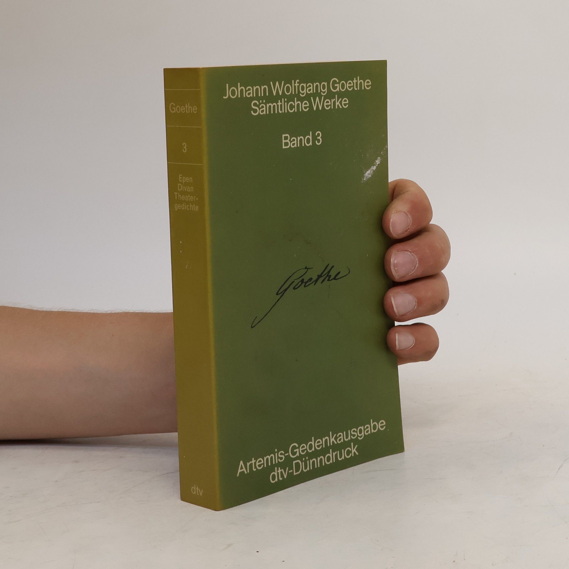 Johann Wolfgang von Goethe Sämtliche Werke 3