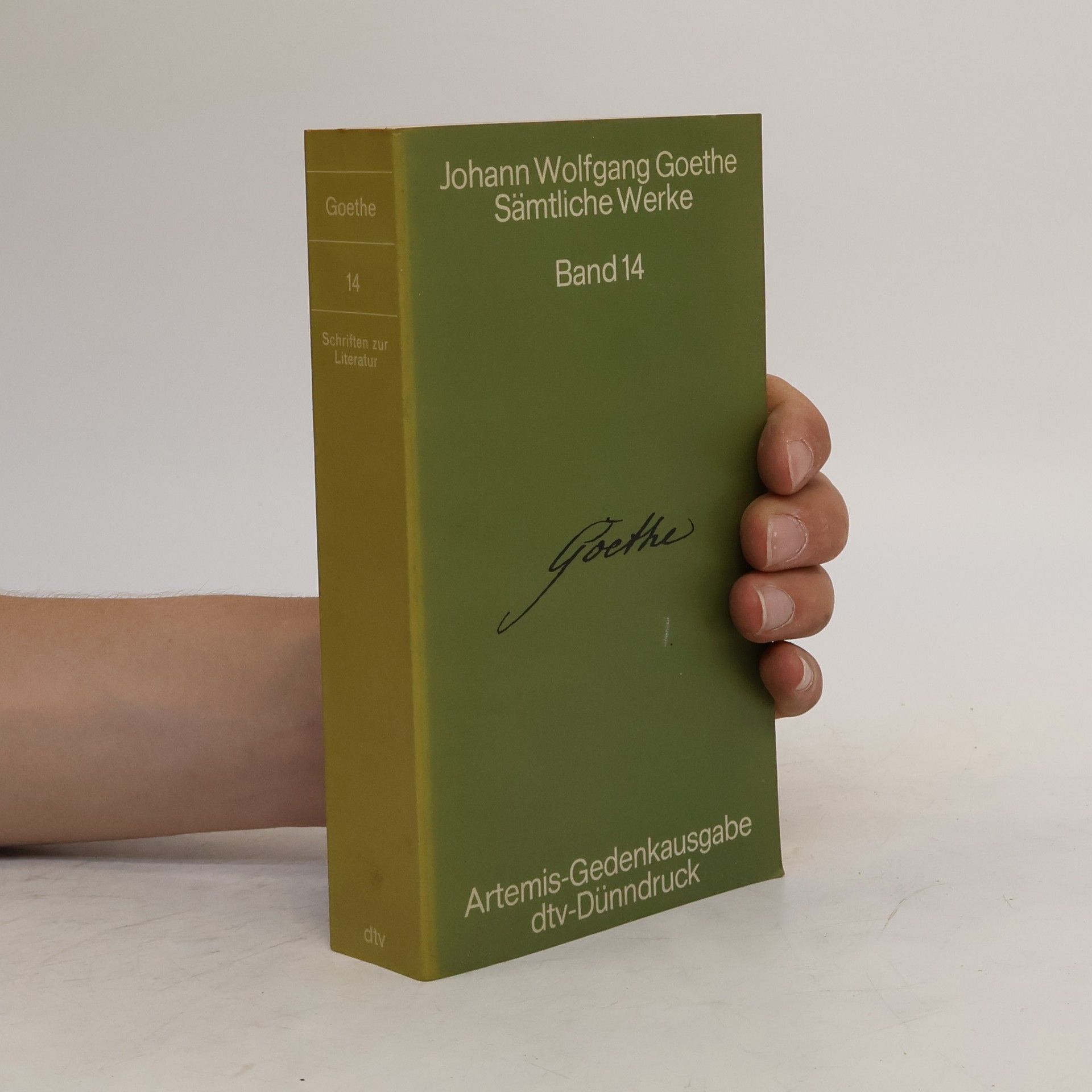 Johann Wolfgang von Goethe Sämtliche Werke 14