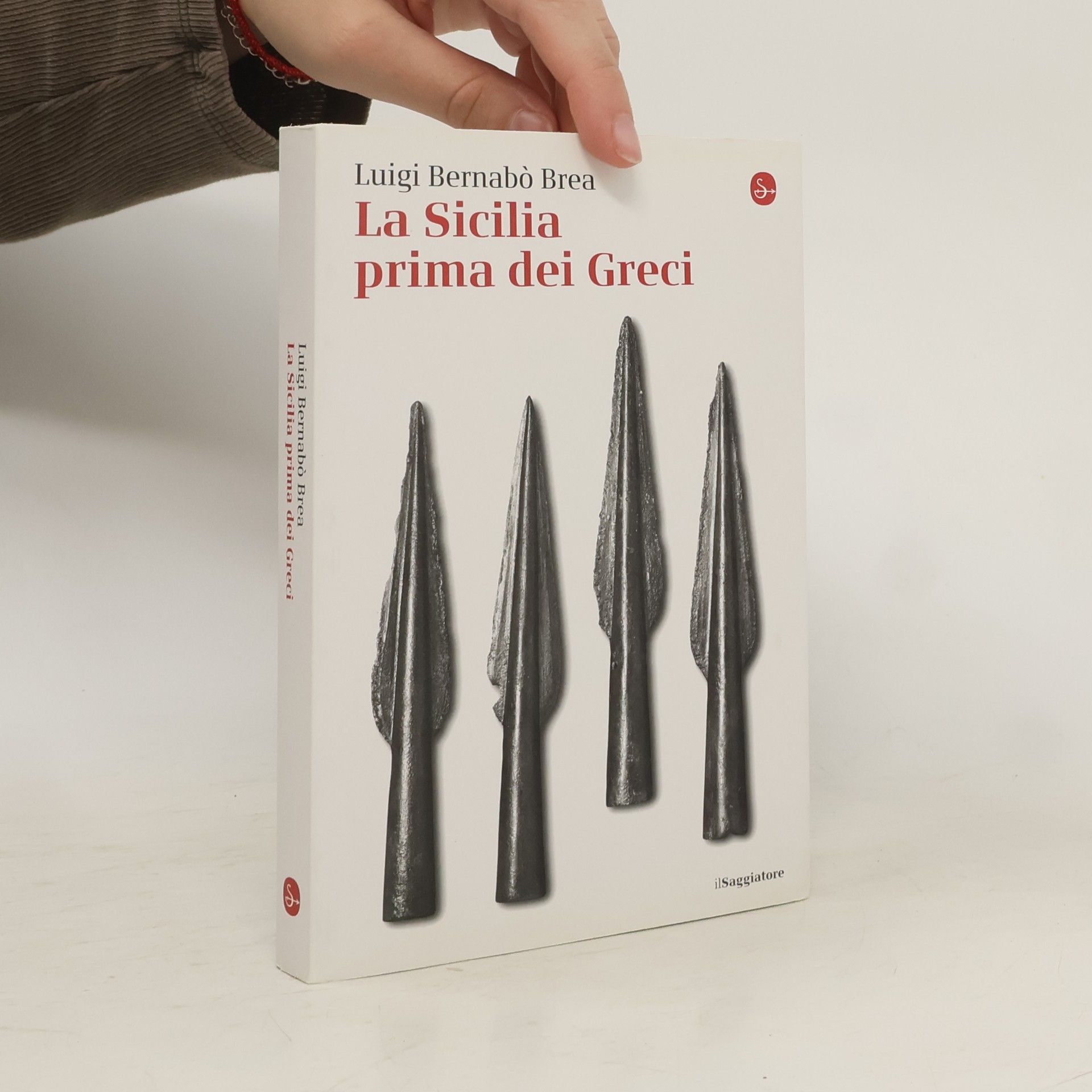 Luigi Bernabò Brea La Sicilia prima dei greci
