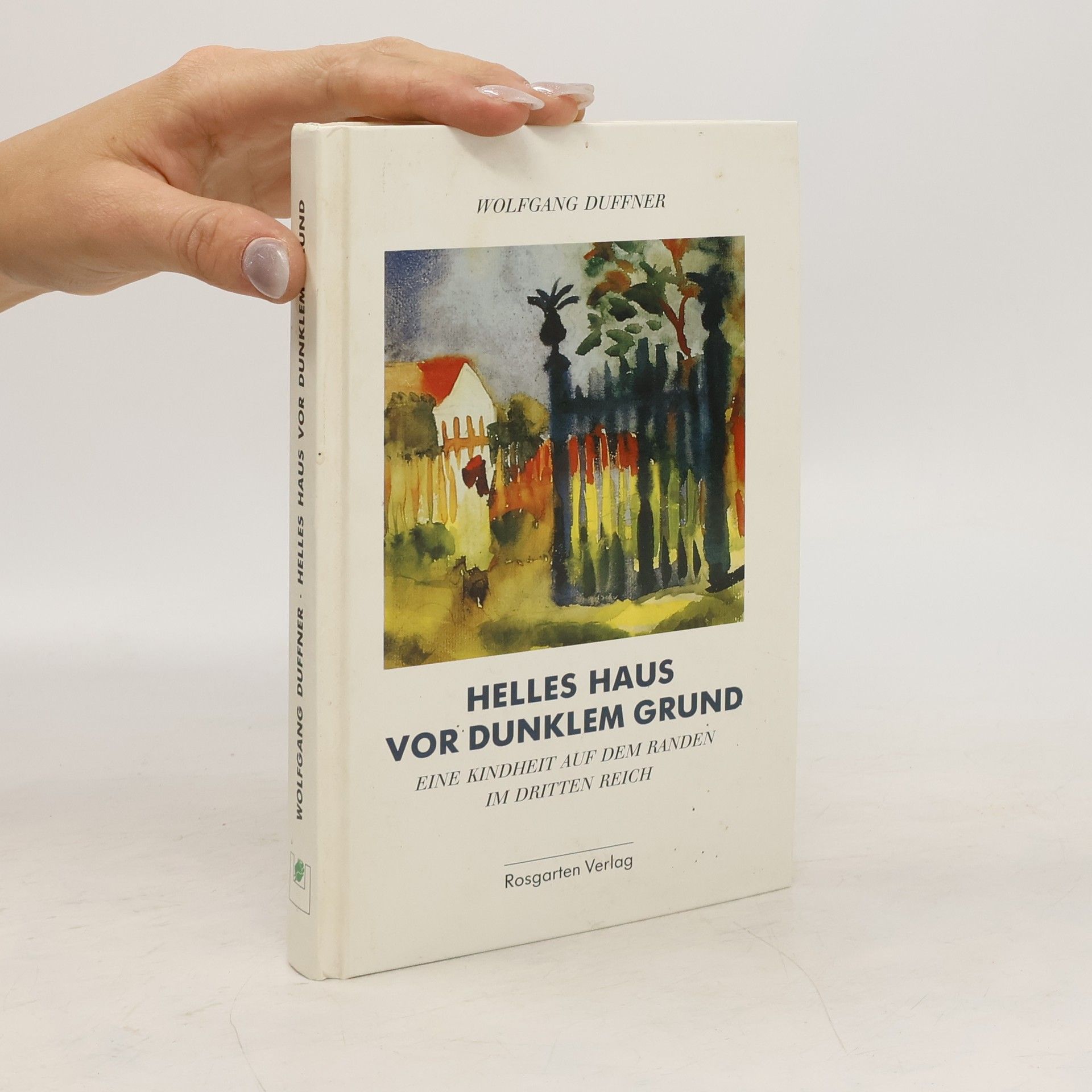 Wolfgang Duffner Helles Haus vor dunklem Grund