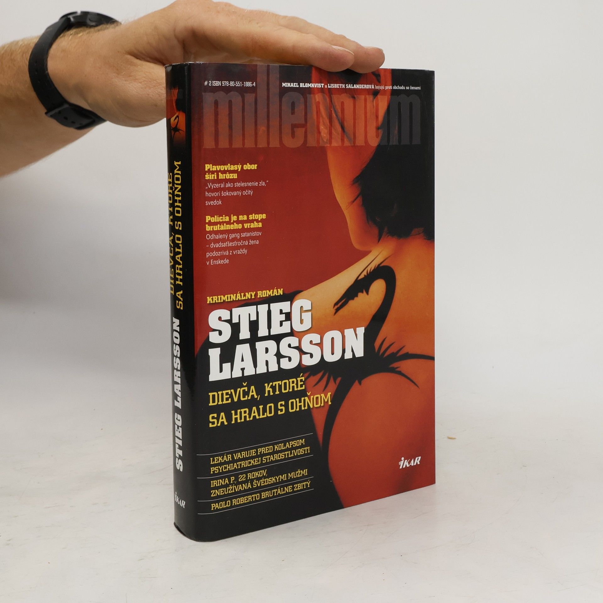 Stieg Larsson Dievča, ktoré sa hralo s ohňom