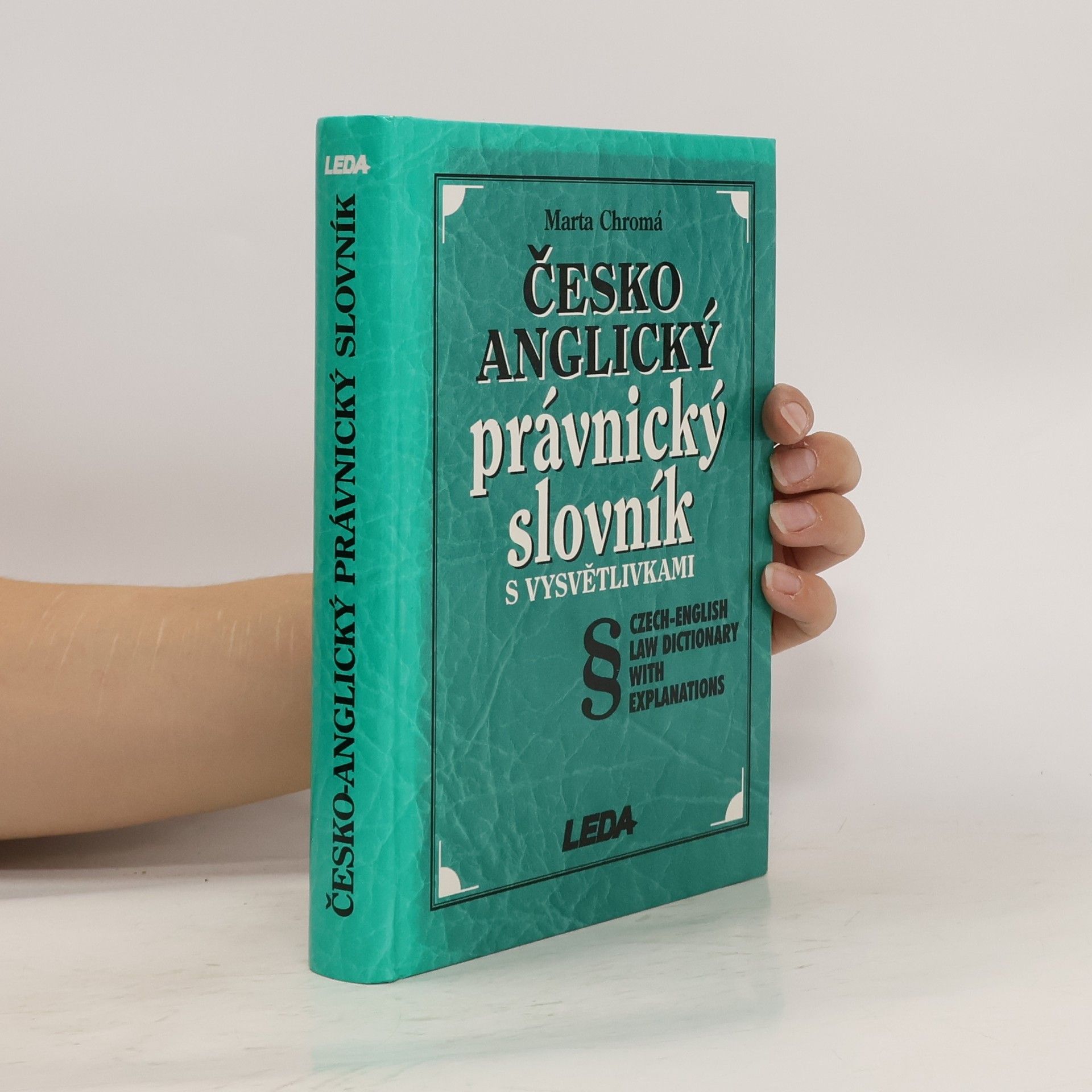Marta Chromá Česko anglický právnický slovník