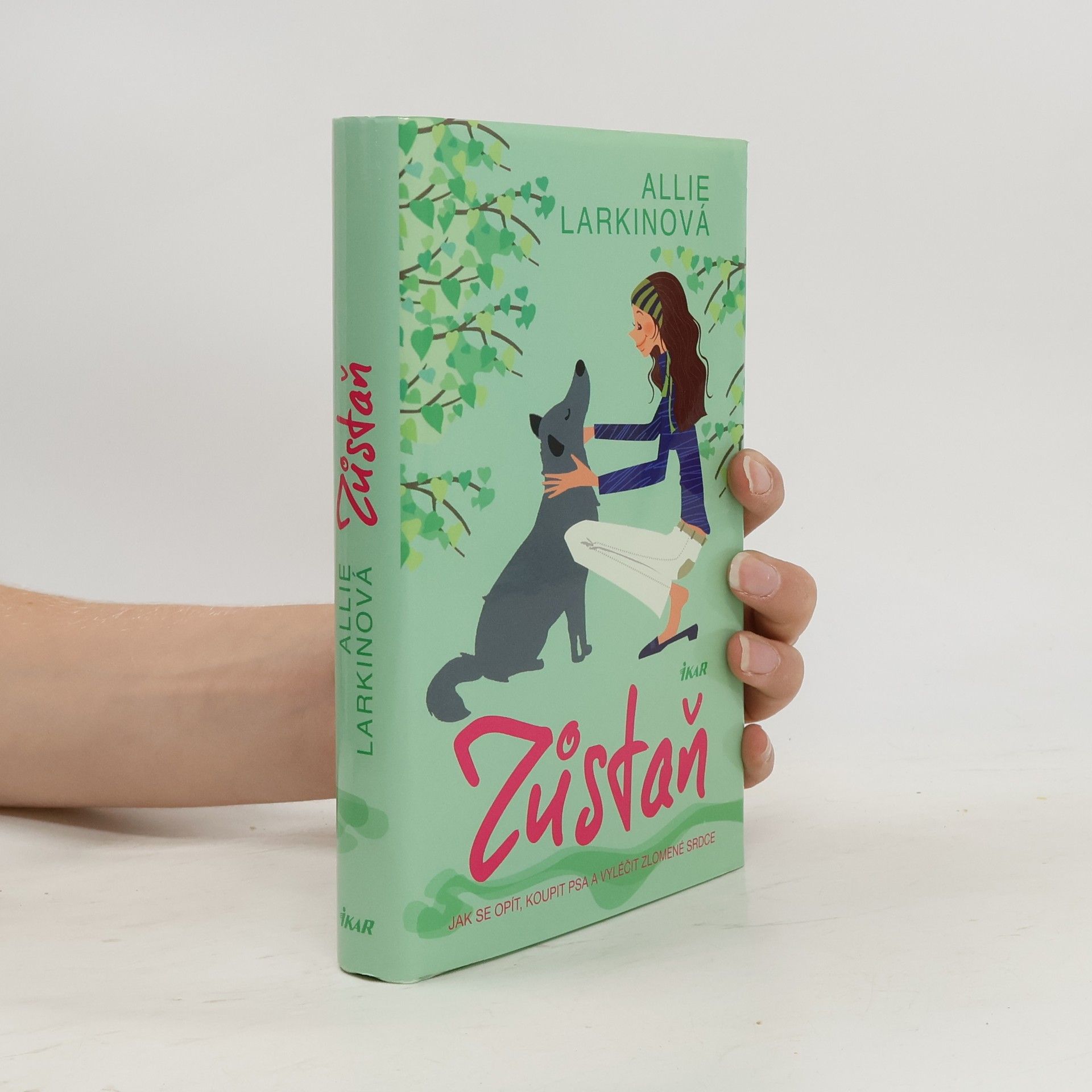 Allie Larkin Zůstaň. Jak se opít, koupit psa a vyléčit zlomené srdce