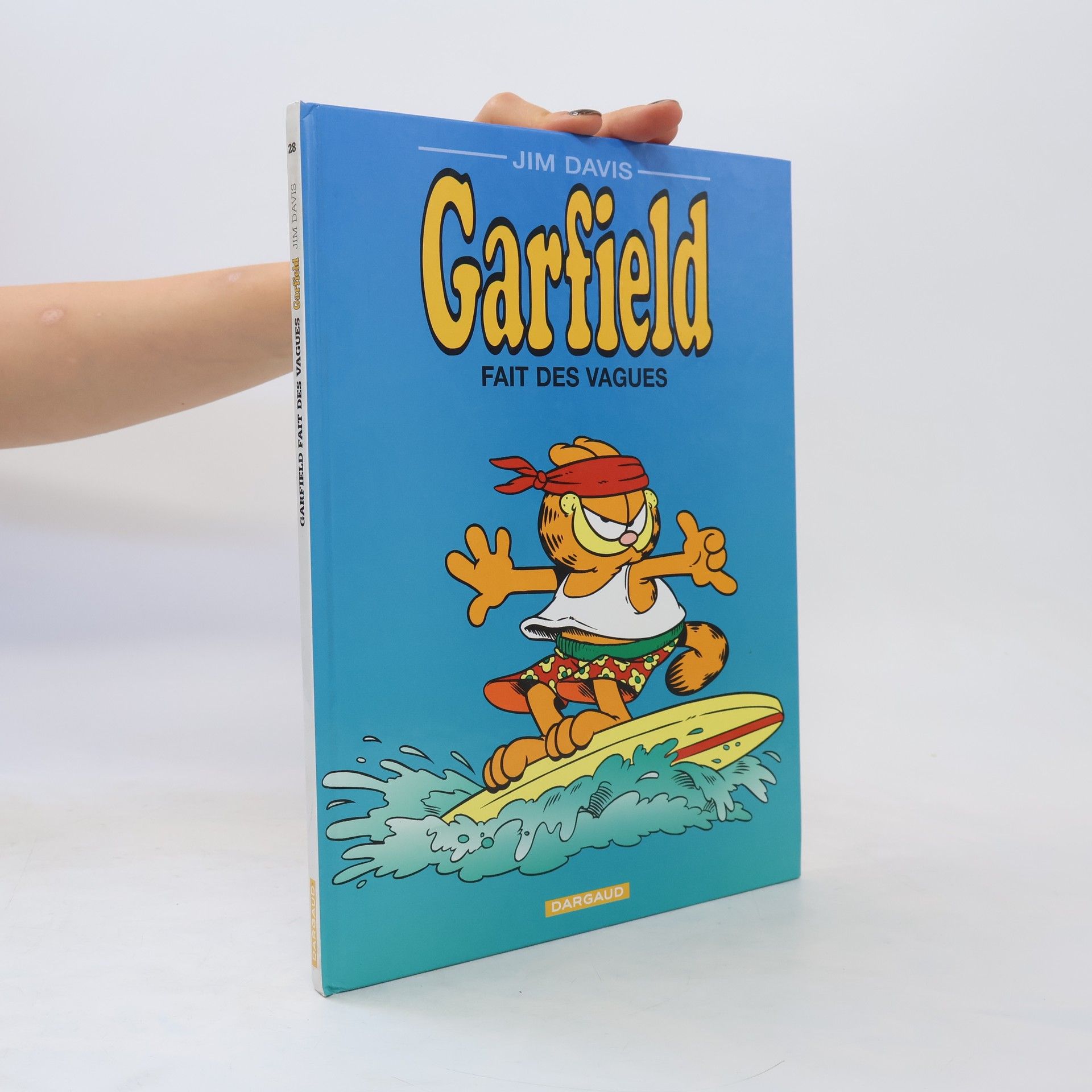 Jim Davis Garfield fait des vagues