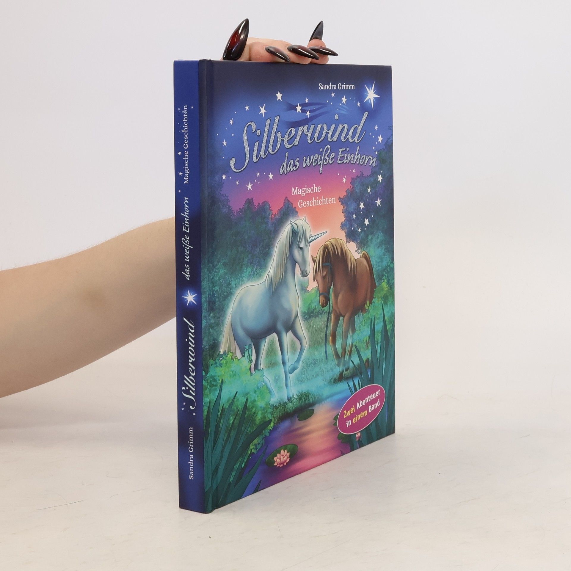 Sandra Grimm Silberwind, das weiße Einhorn
