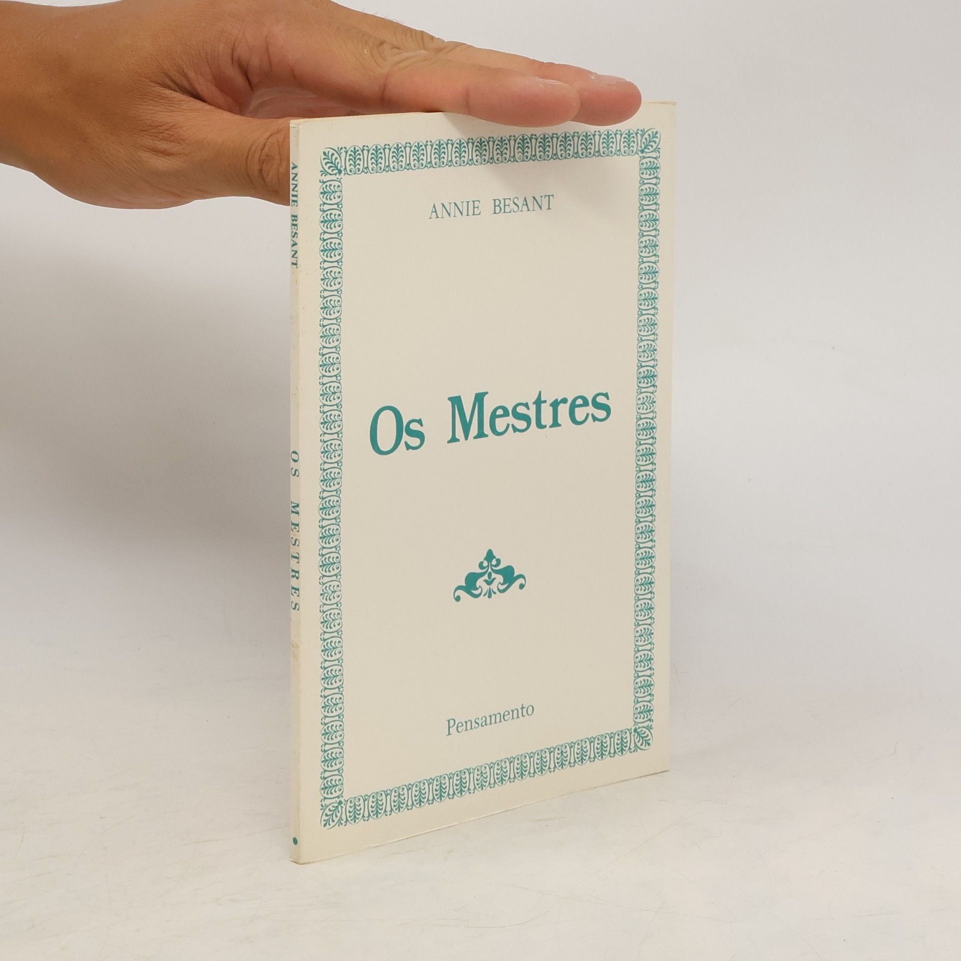 Annie Besant Os Mestres