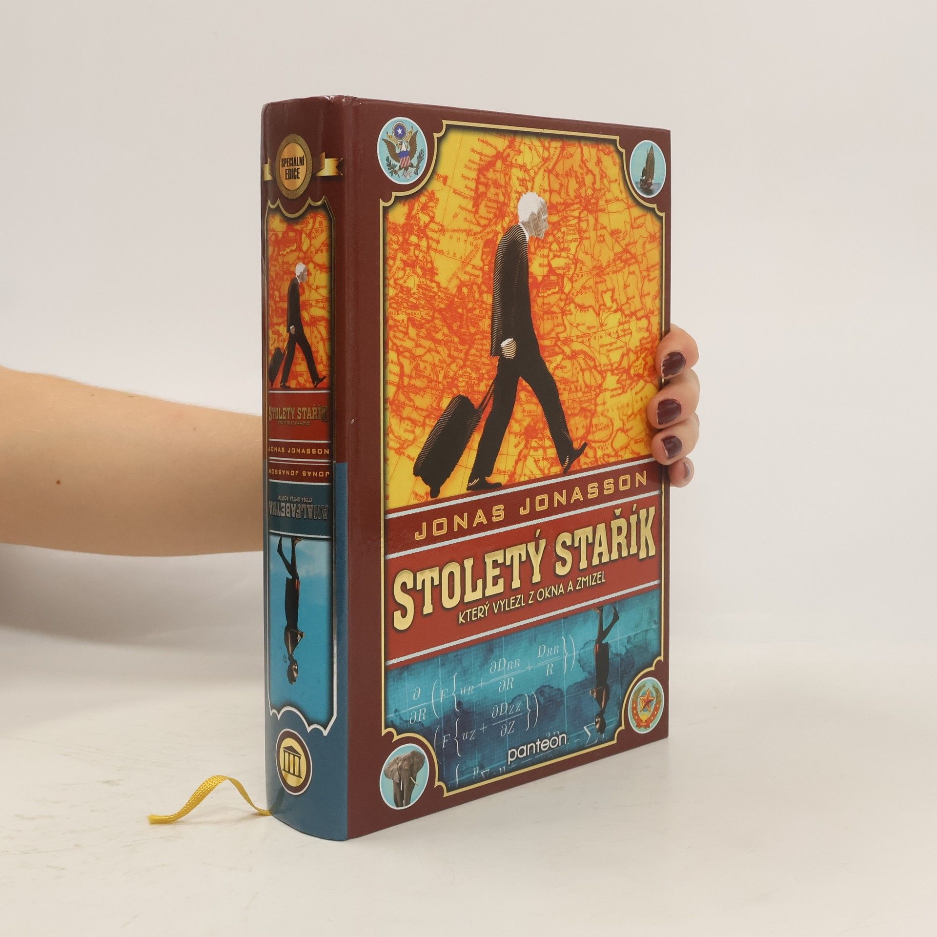 Jonas Jonasson Analfabetka, která uměla počítat ; Stoletý stařík, který vylezl z okna a zmizel