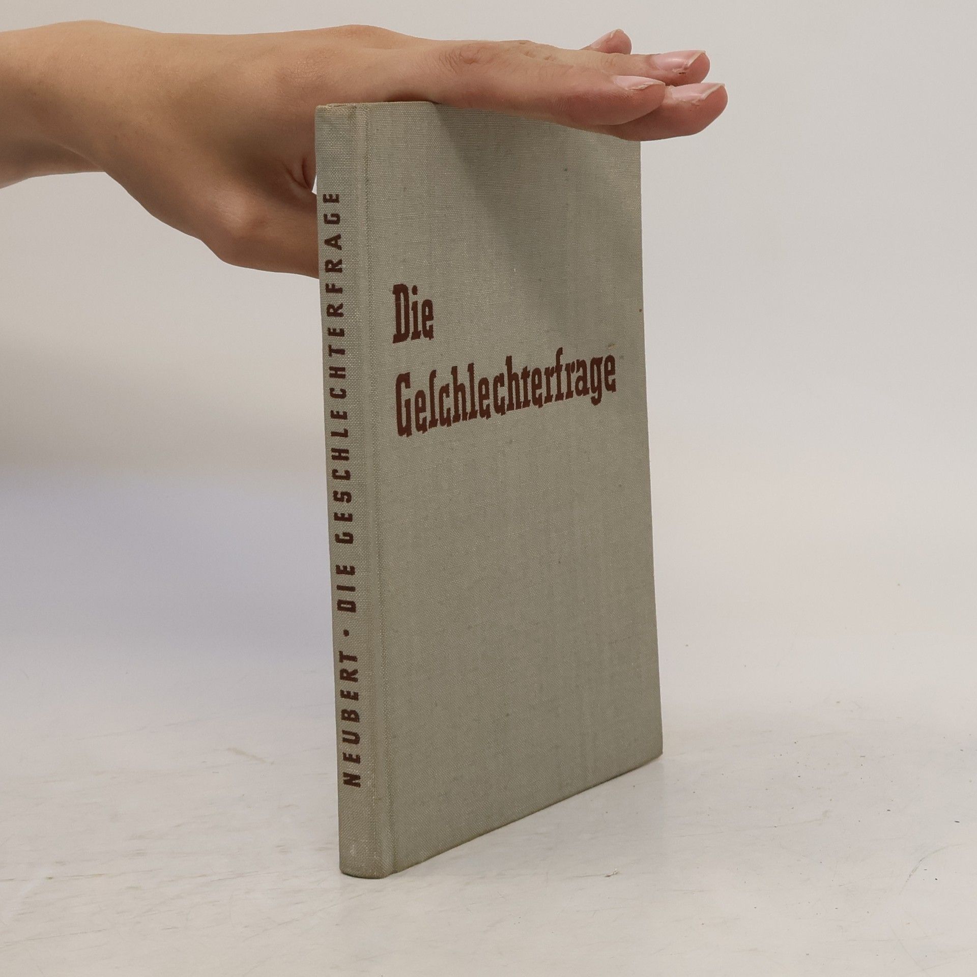 Rudolf Neubert Die Geschlechterfrage