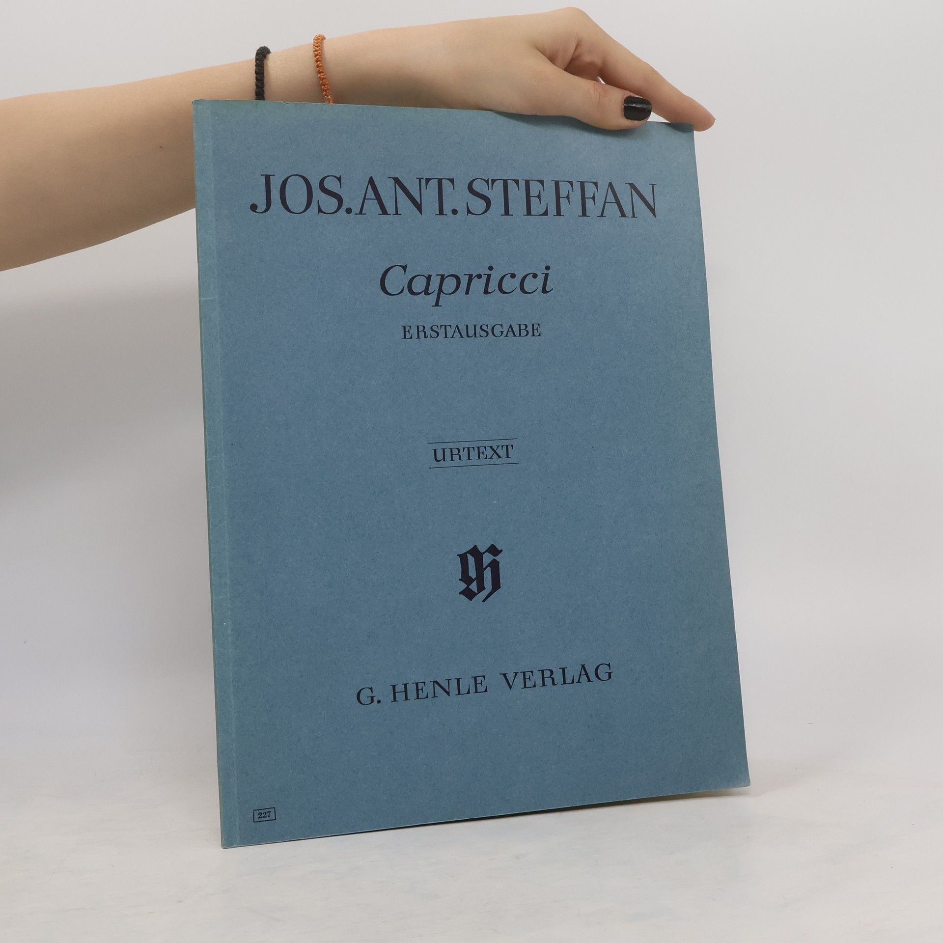 Joseph Anton Steffan Joseph Anton Steffan. Capricci