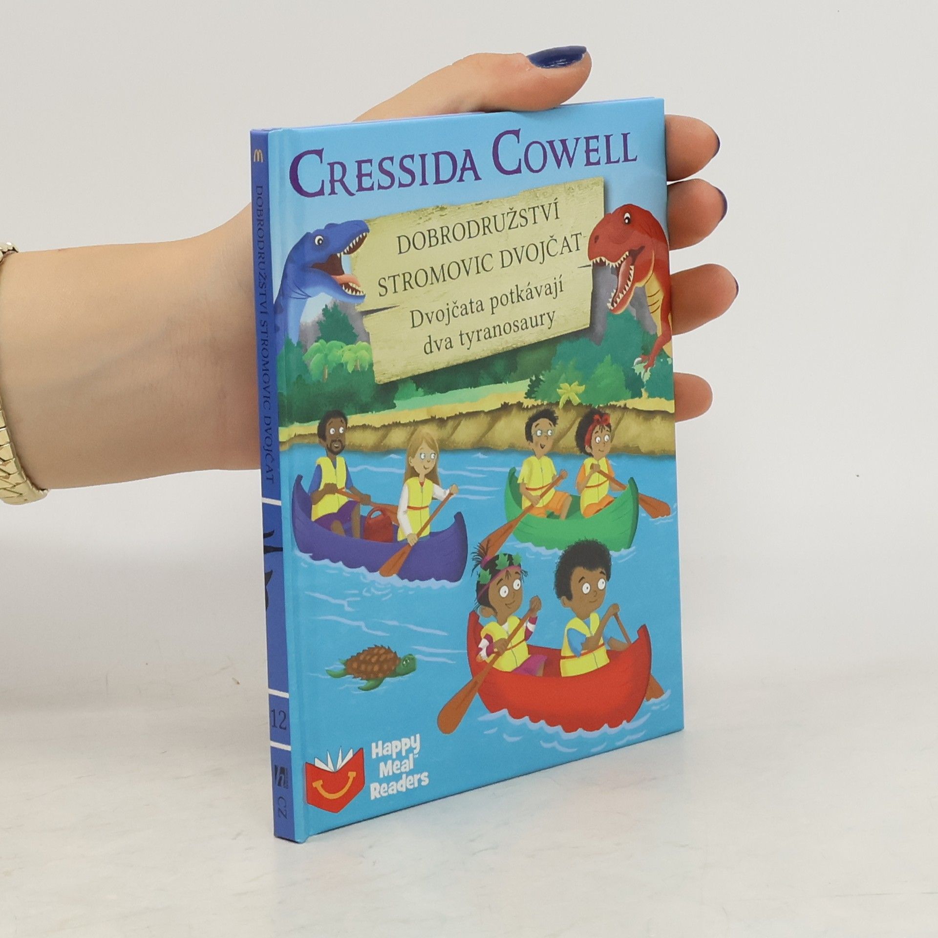 Cressida Cowell Dobrodružství Stromovic dvojčat: Dvojčata potkávají dva tyranosaury