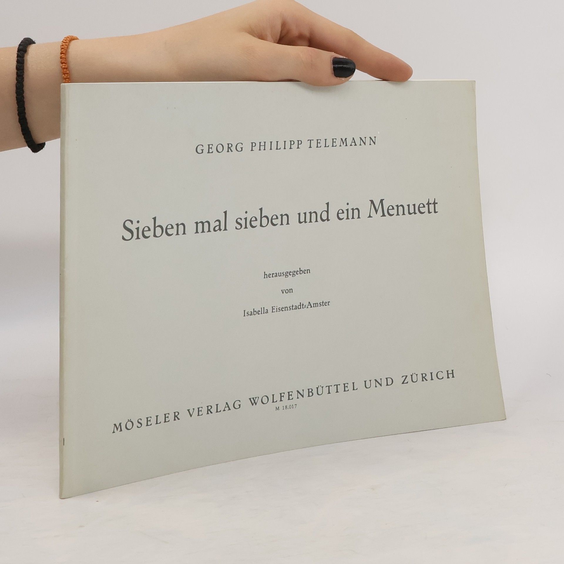 Georg Philipp Telemann Sieben mal sieben und ein Menuett