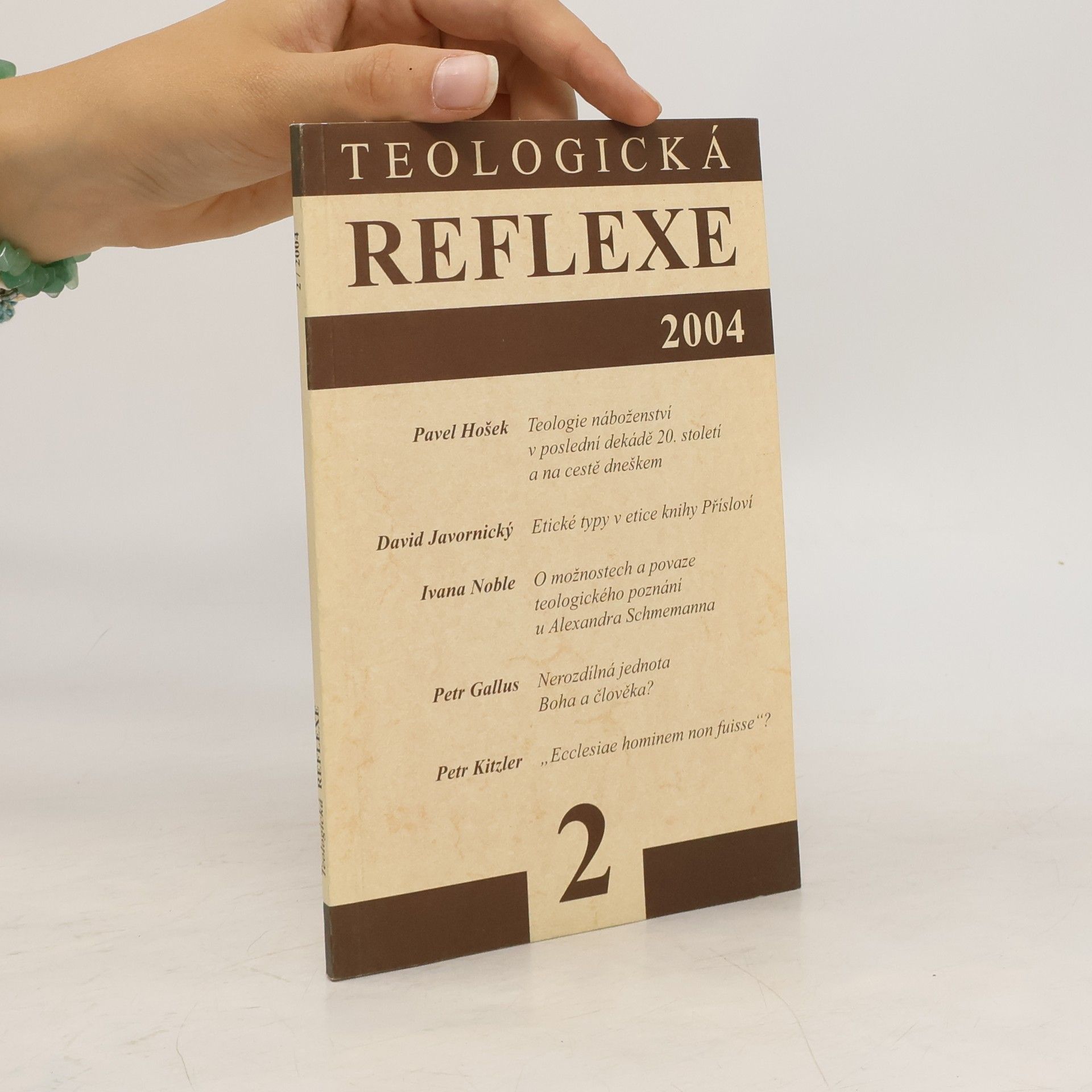 Collectif d'auteurs Teologická reflexe 2/2004