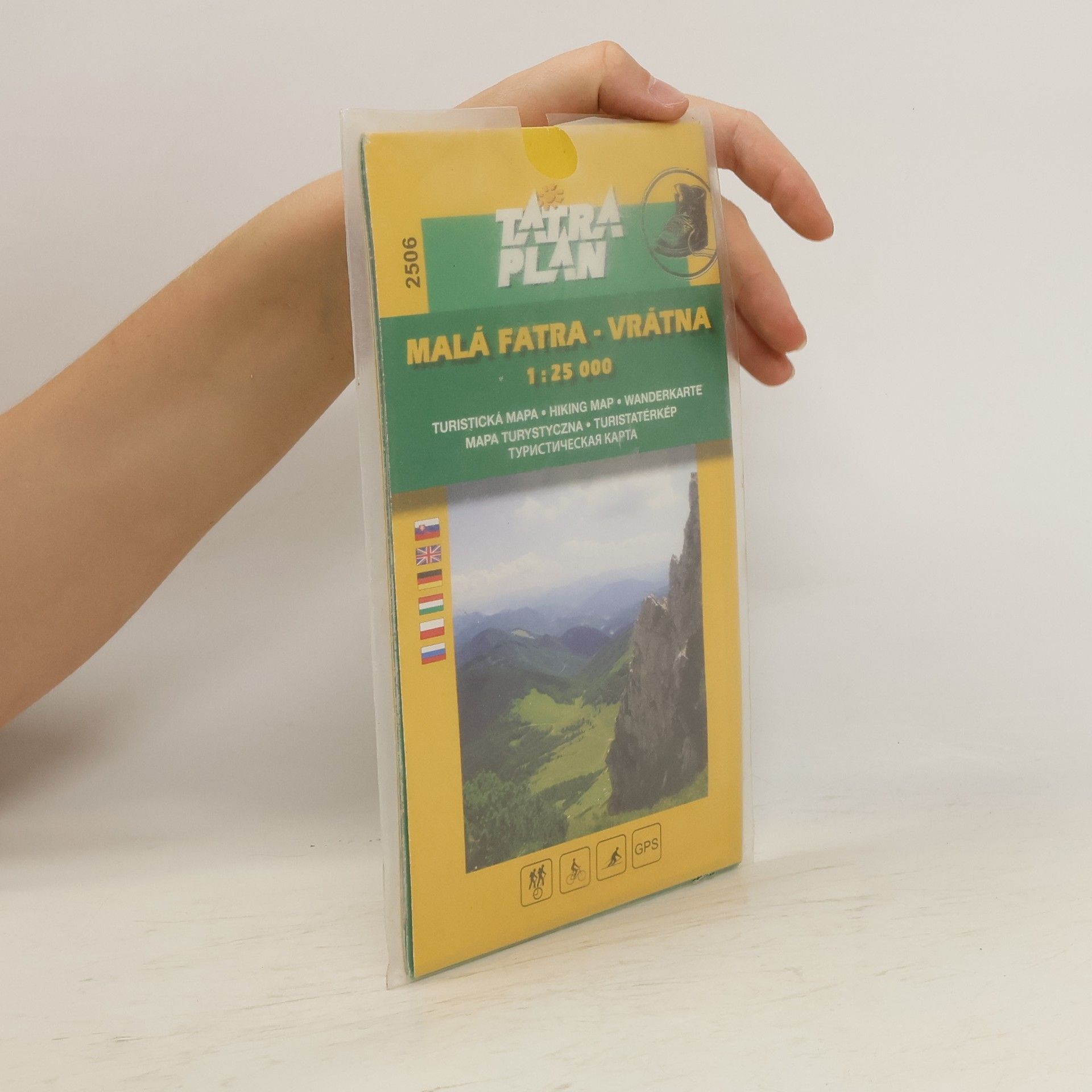 Autores varios Malá Fatra - Vrátna 1:25 000 : turistická mapa