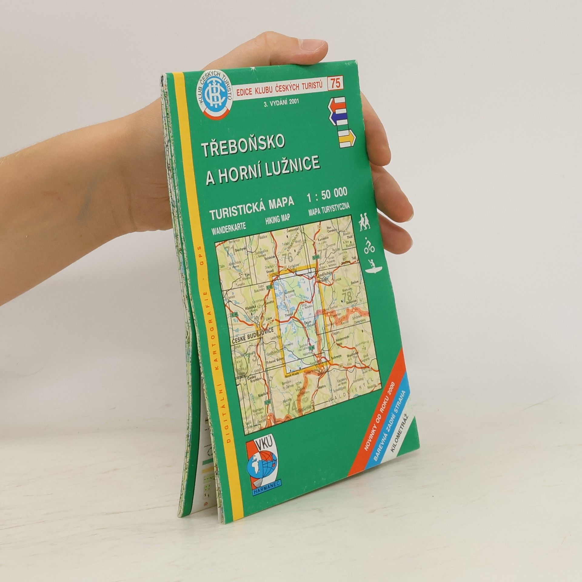 Collectif d'auteurs Třeboňsko a Horní Lužnice. Turistická mapa