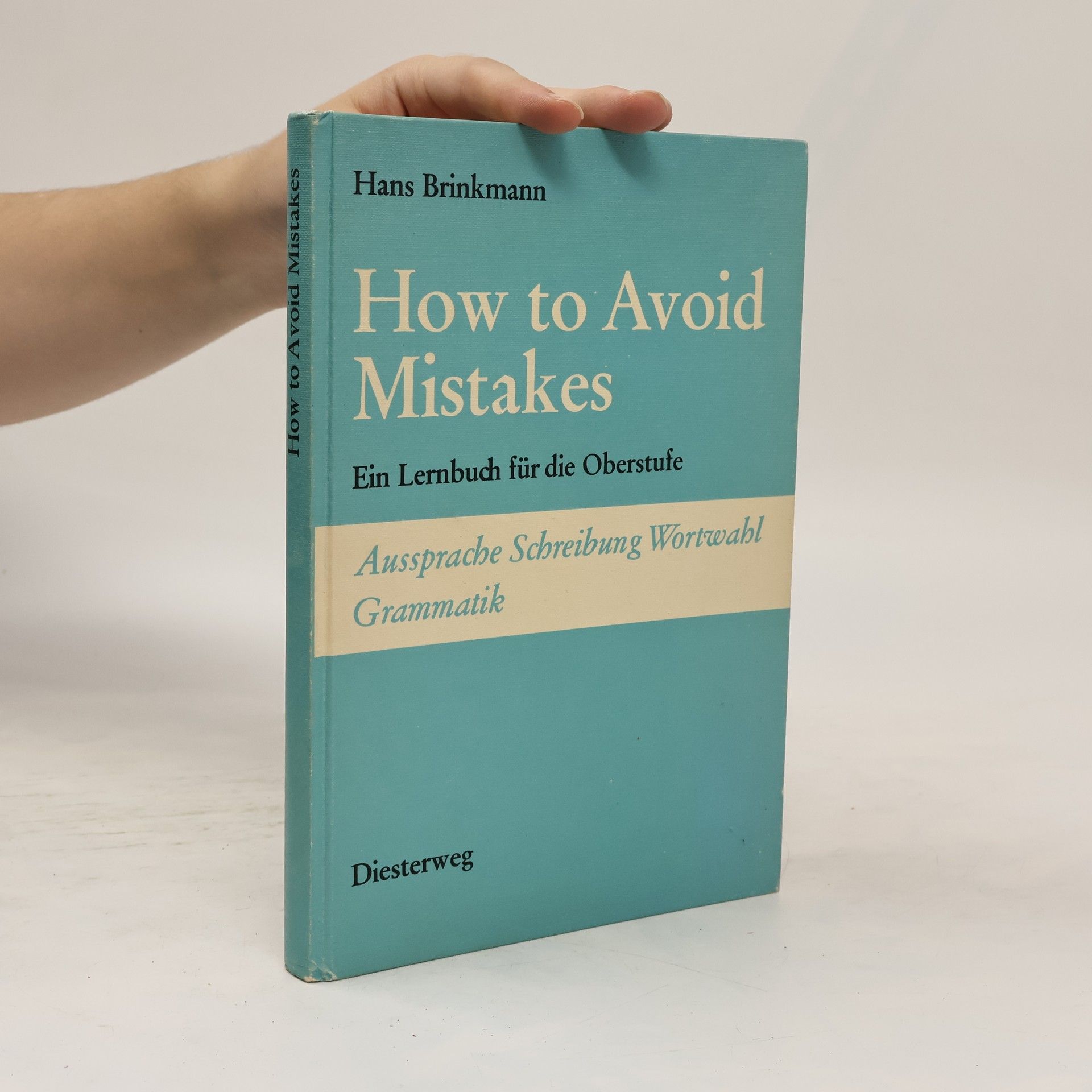 Hans Brinkmann How to Avoid Mistakes