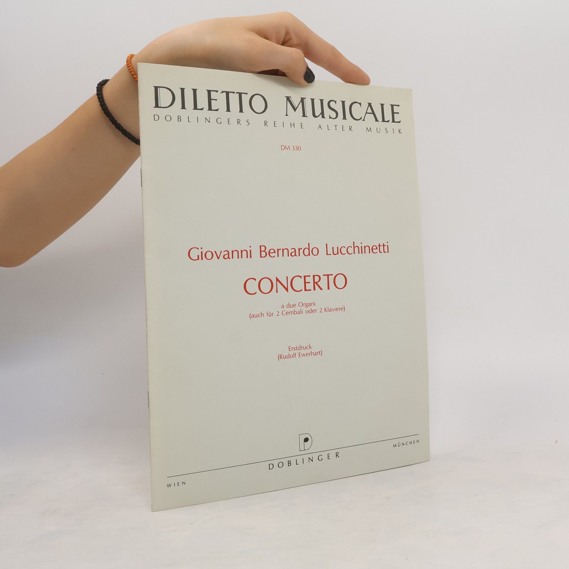 Giovanni Bernardo Lucchinetti Concerto a due Organi