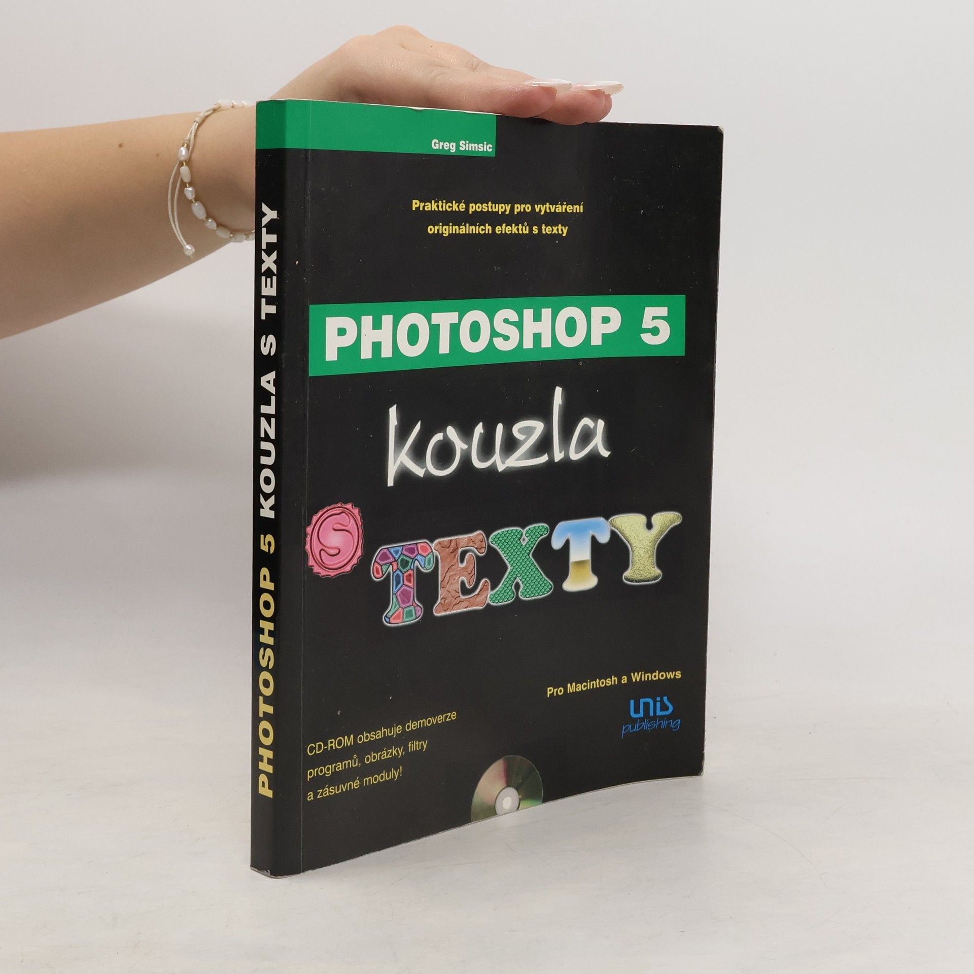 Greg Simsic Photoshop 5 : kouzla s texty
