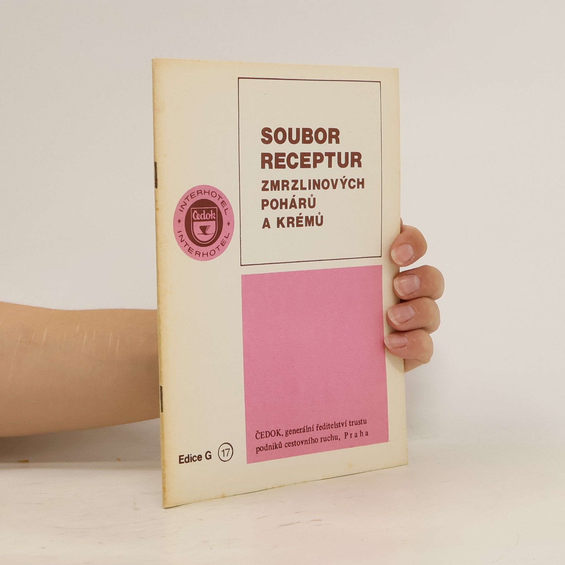 Kolektiv autorů Soubor receptur zmrzlinových pohárů a krémů