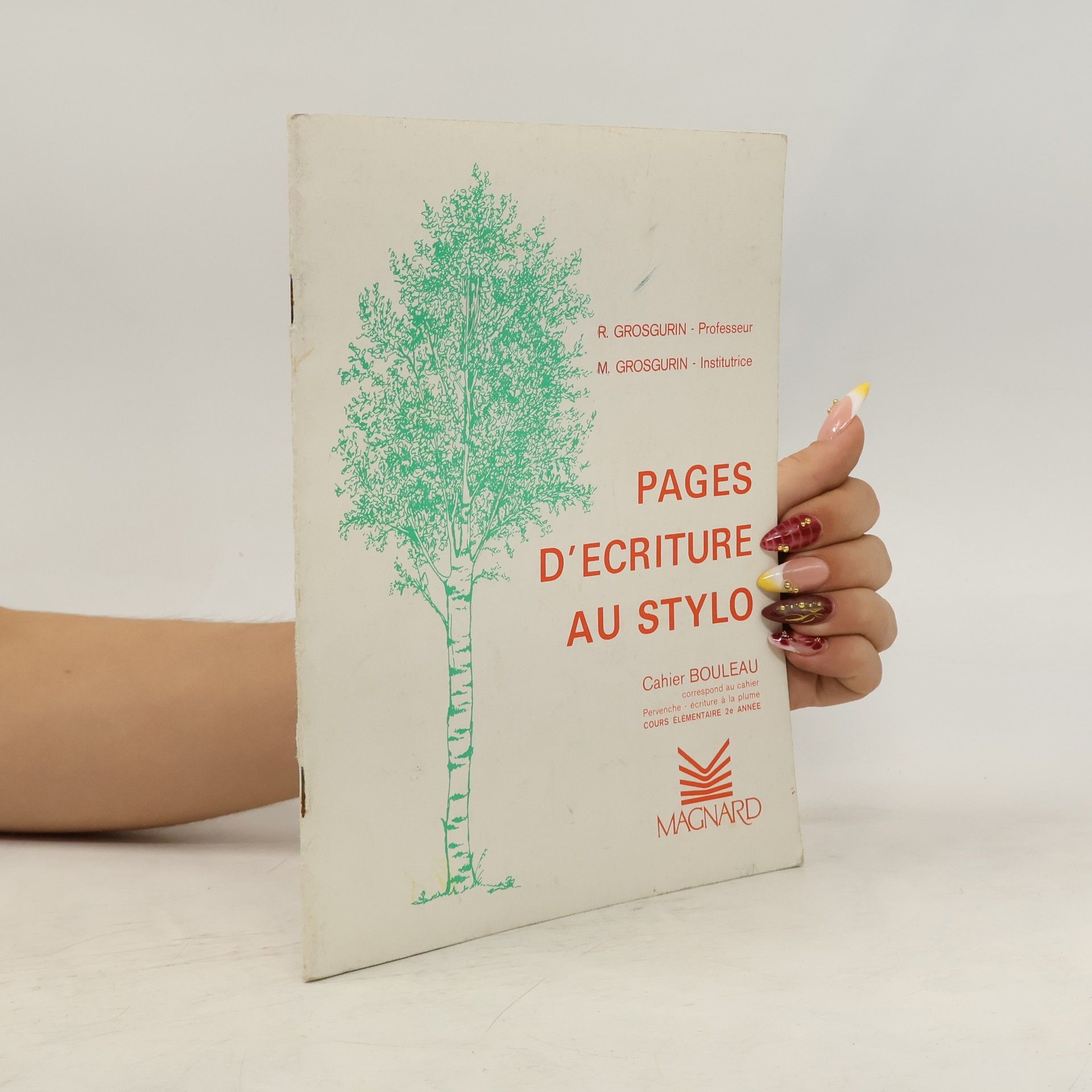 R. Grosgurin Pages d'ecriture au stylo