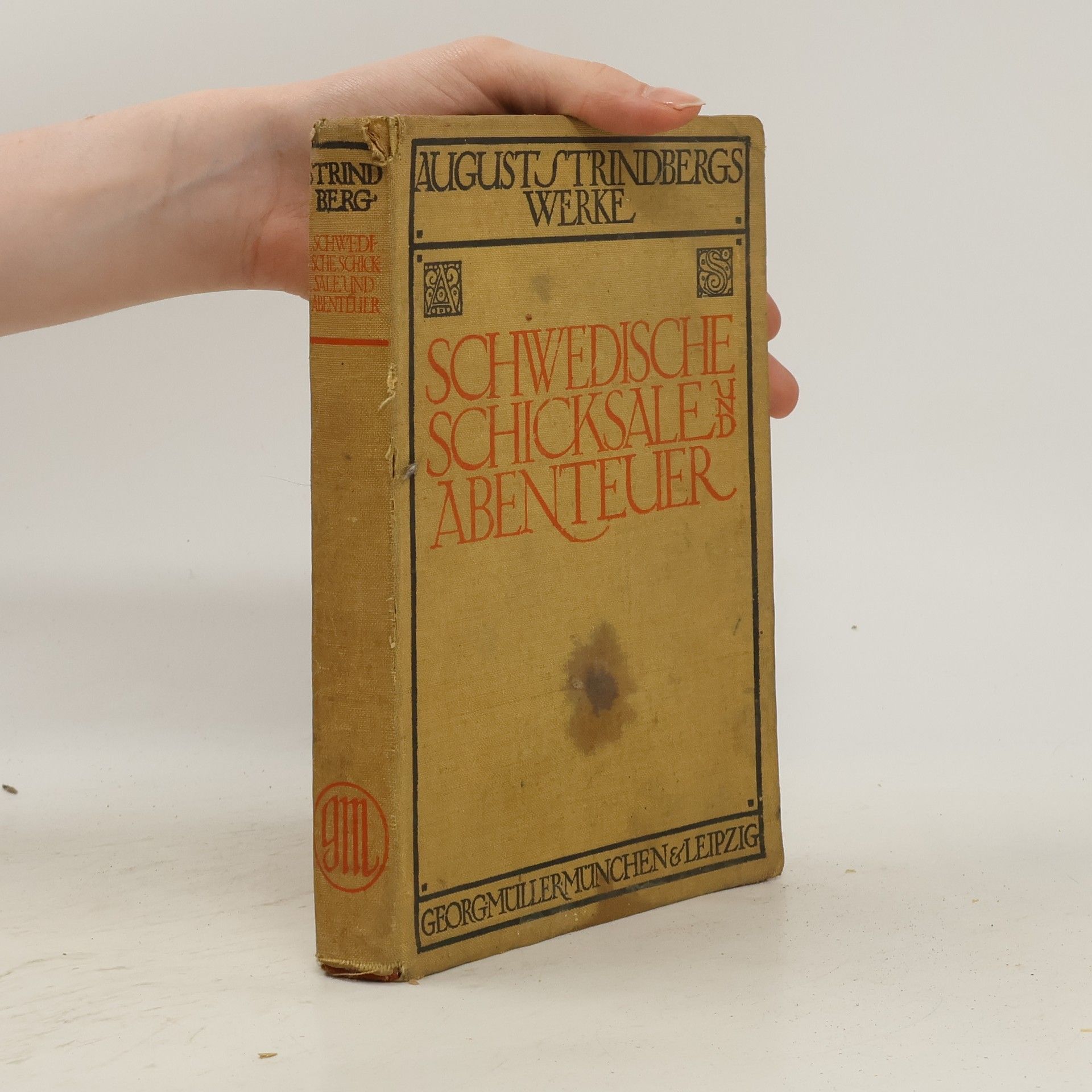 August Strindberg Schwedische Schicksale und Abenteuer