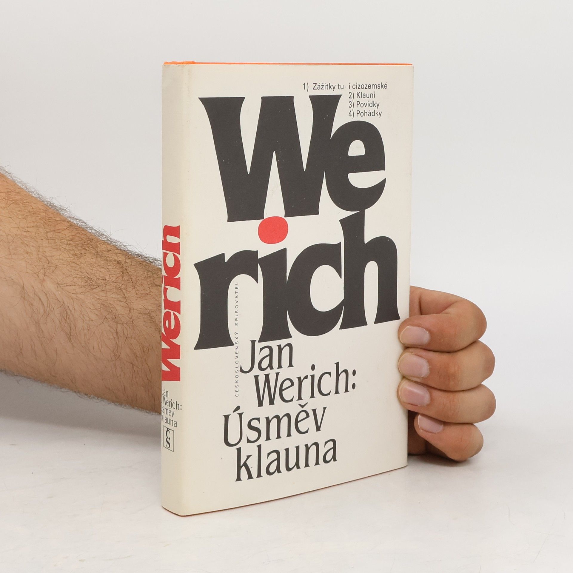 Jan Werich Úsměv klauna