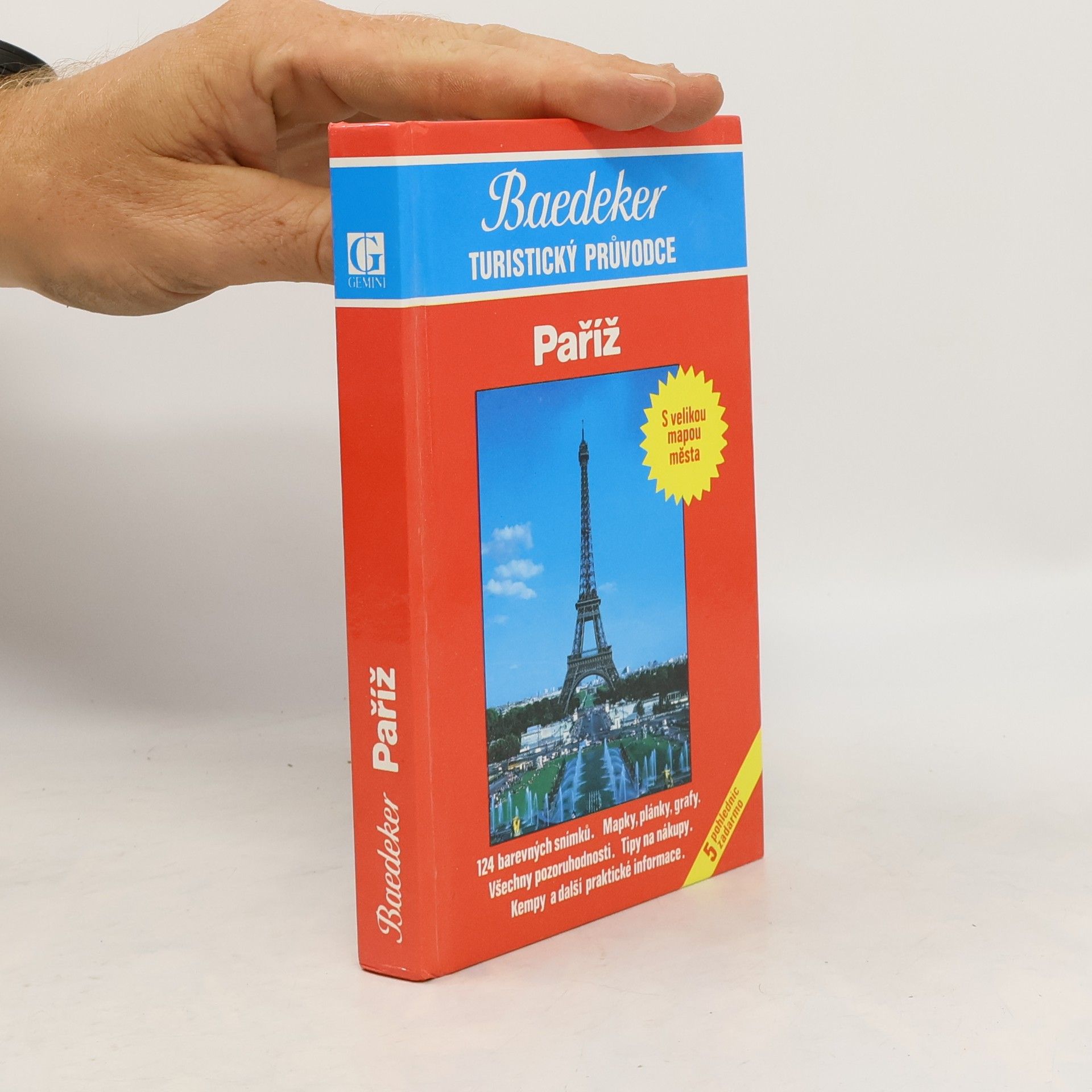 Collectif d'auteurs Paříž. Baedeker. Turistický průvodce