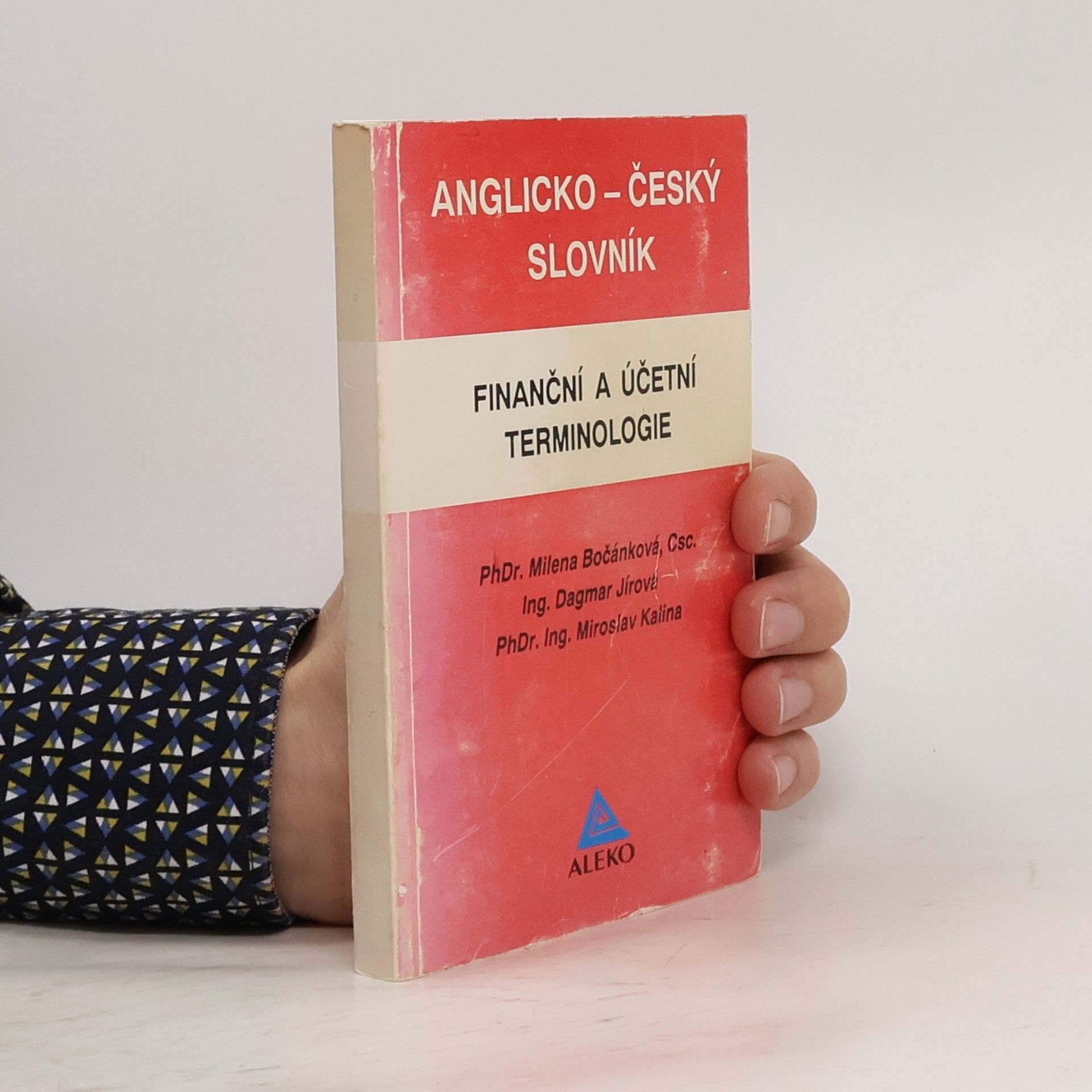 Milena Bočánková Anglicko-český slovník finanční a účetní terminologie