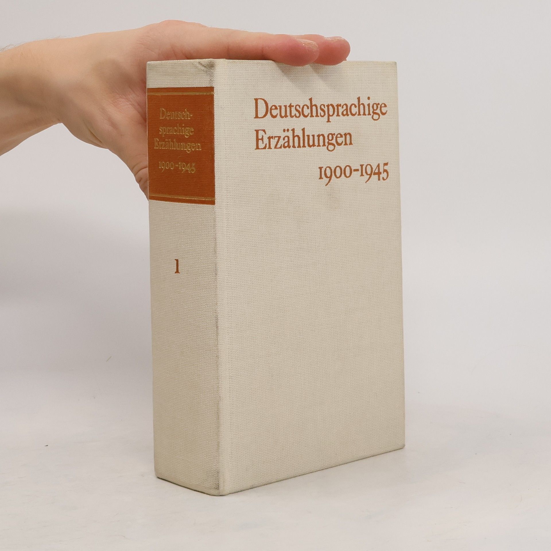 Autores varios Deutschsprachige Erzählungen 1900-1945. Band 1