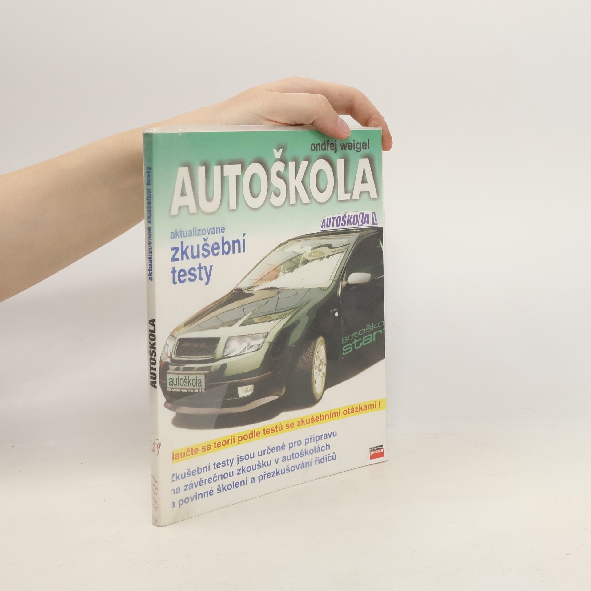 Ondřej Weigel Autoškola - aktualizované zkušební testy
