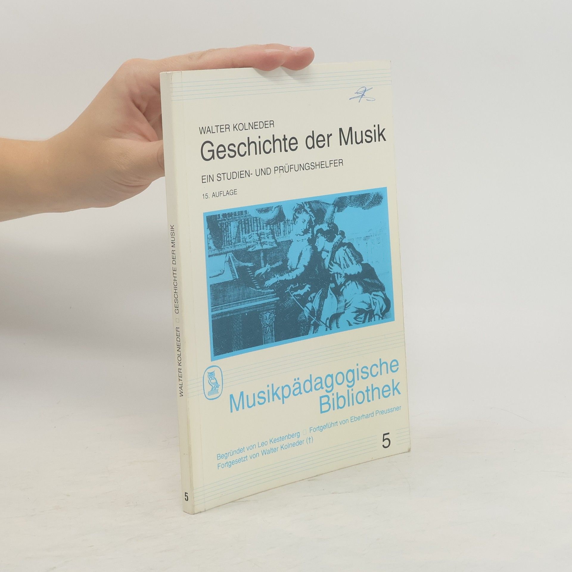 Walter Kolneder Geschichte der Musik