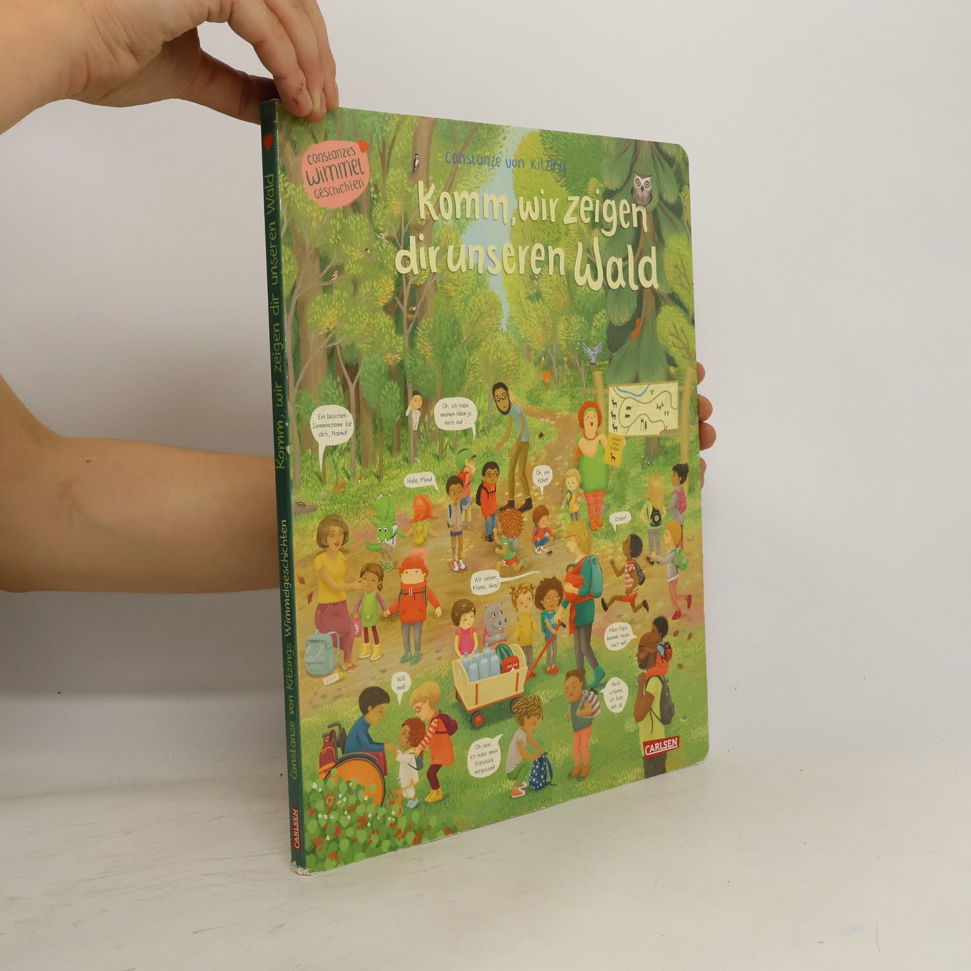 Constanze von Kitzing Komm, wir zeigen dir unseren Wald (Constanze von Kitzings Wimmelgeschichten 2)