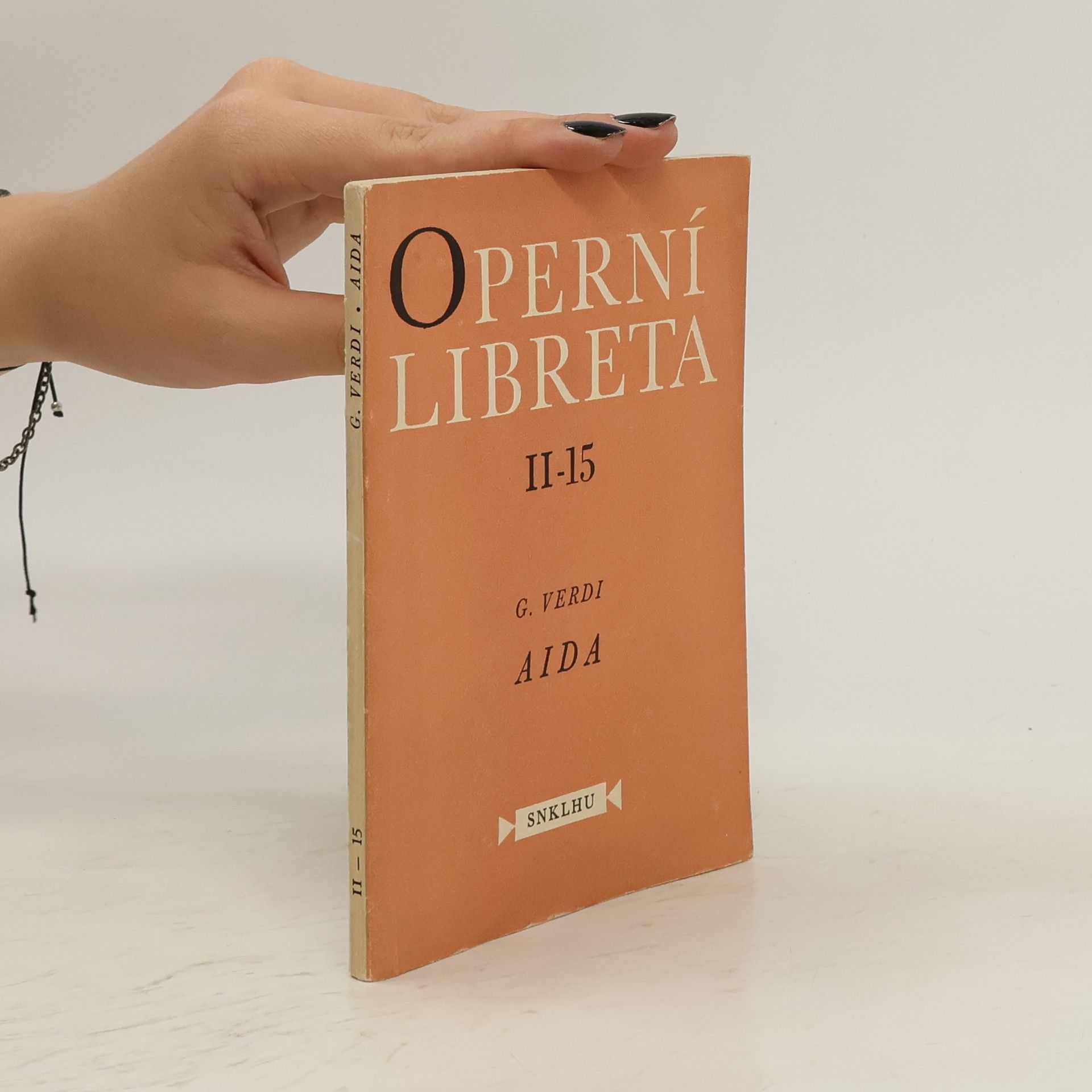Giuseppe Verdi Operní libreta II.- 15 AIDA